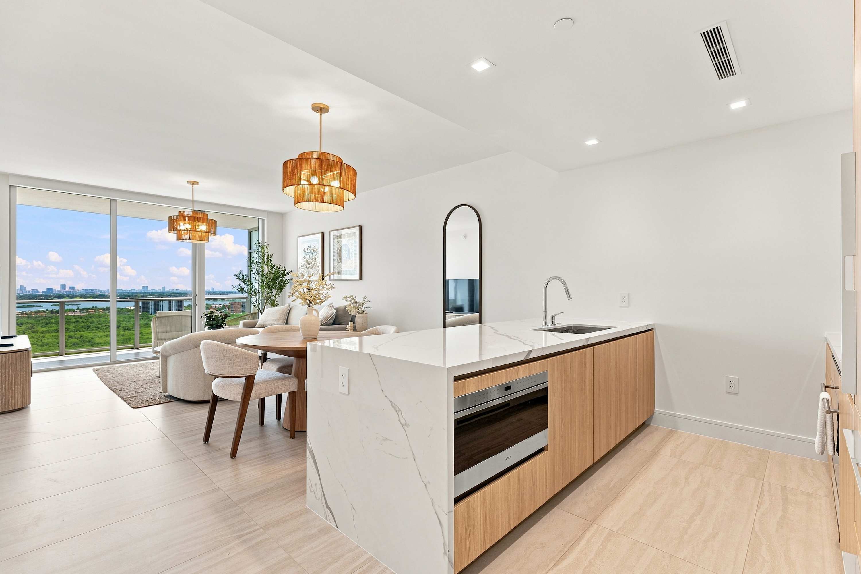 Stunning High-Floor 1BR + Den | Skyline Views
