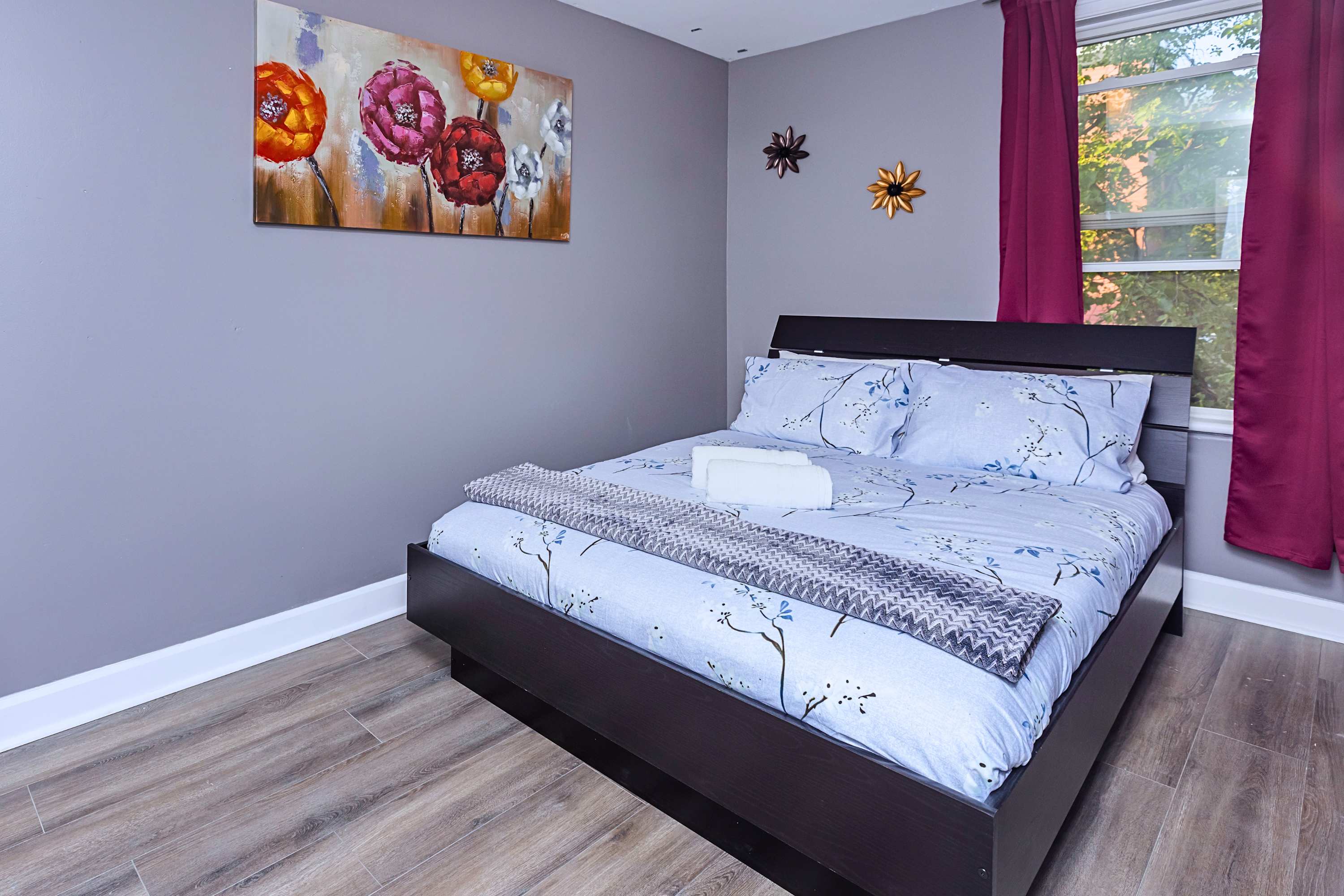 Settle into comfort with premium linens and peaceful vibes