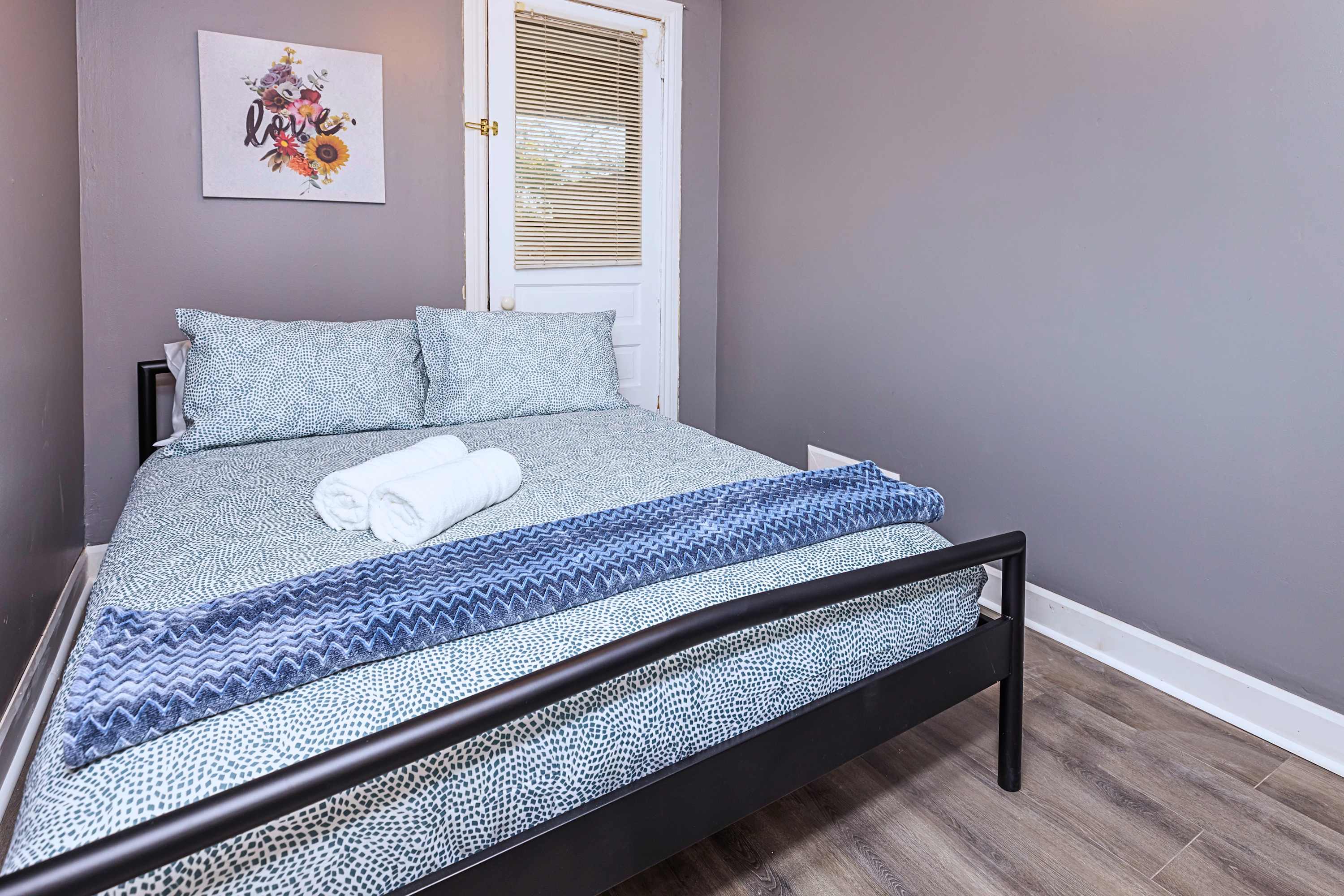 Rest easy with plush linens, clean towels, and total comfort