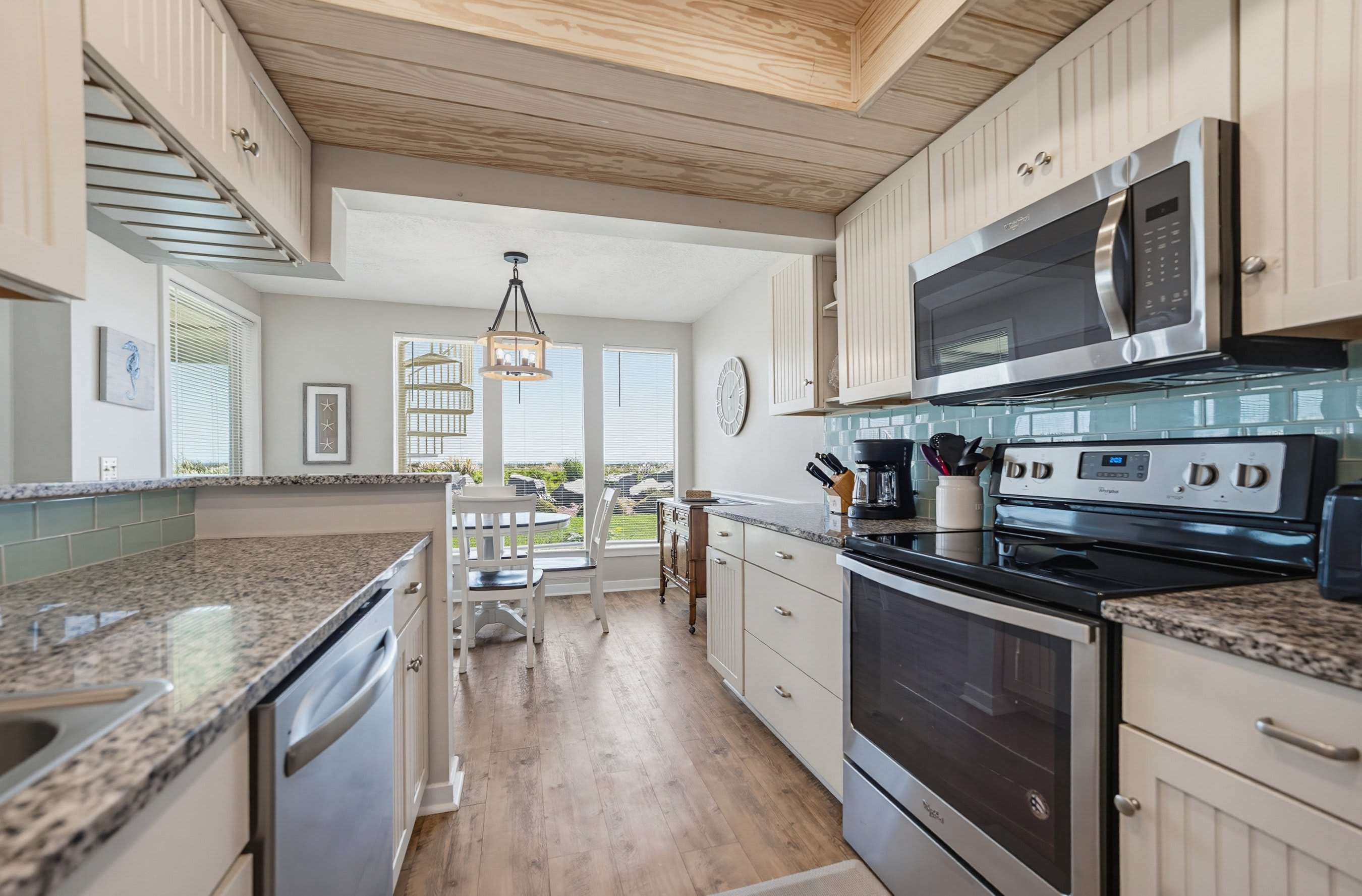 Kitchen and Seating Area