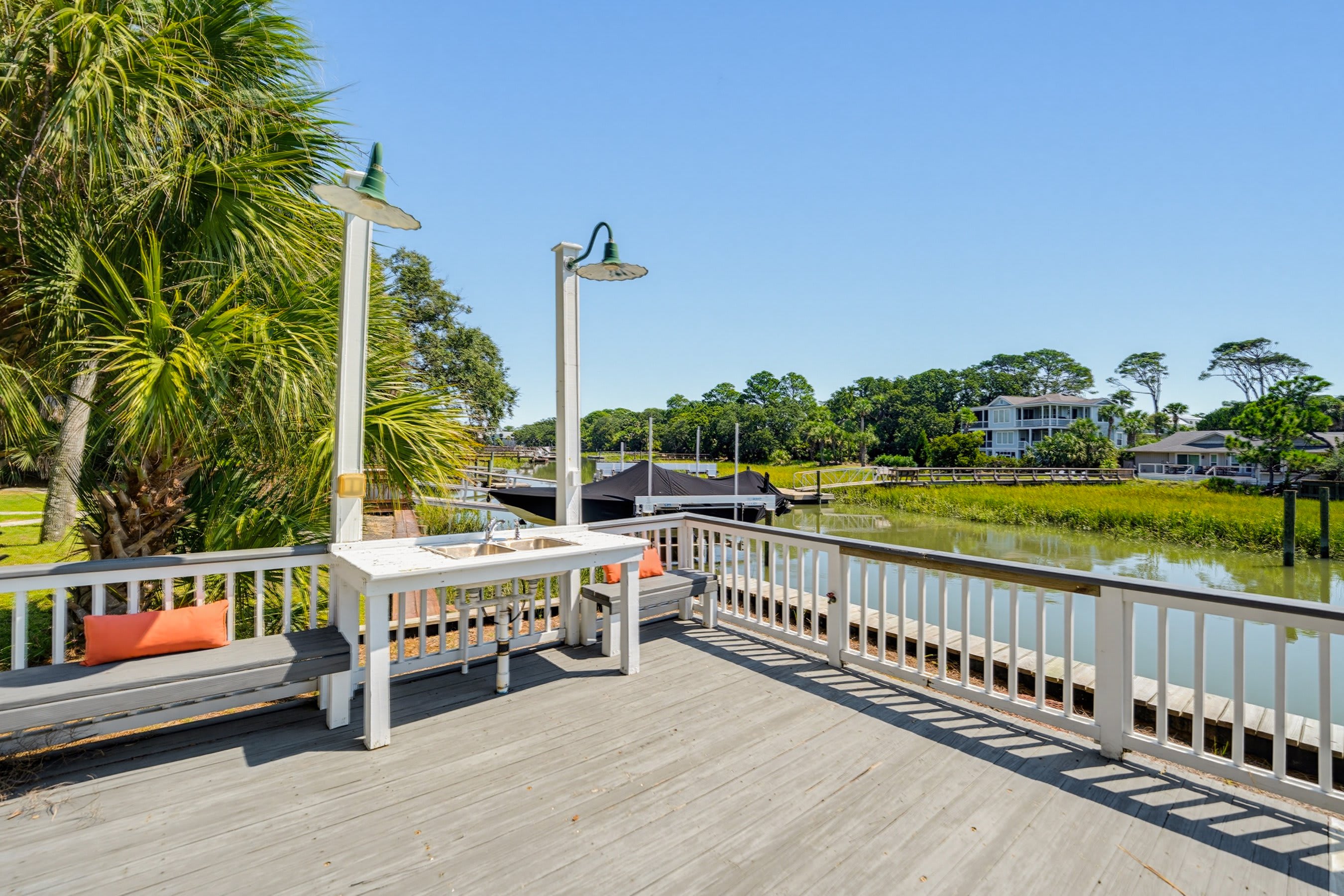 Canal Front Porch