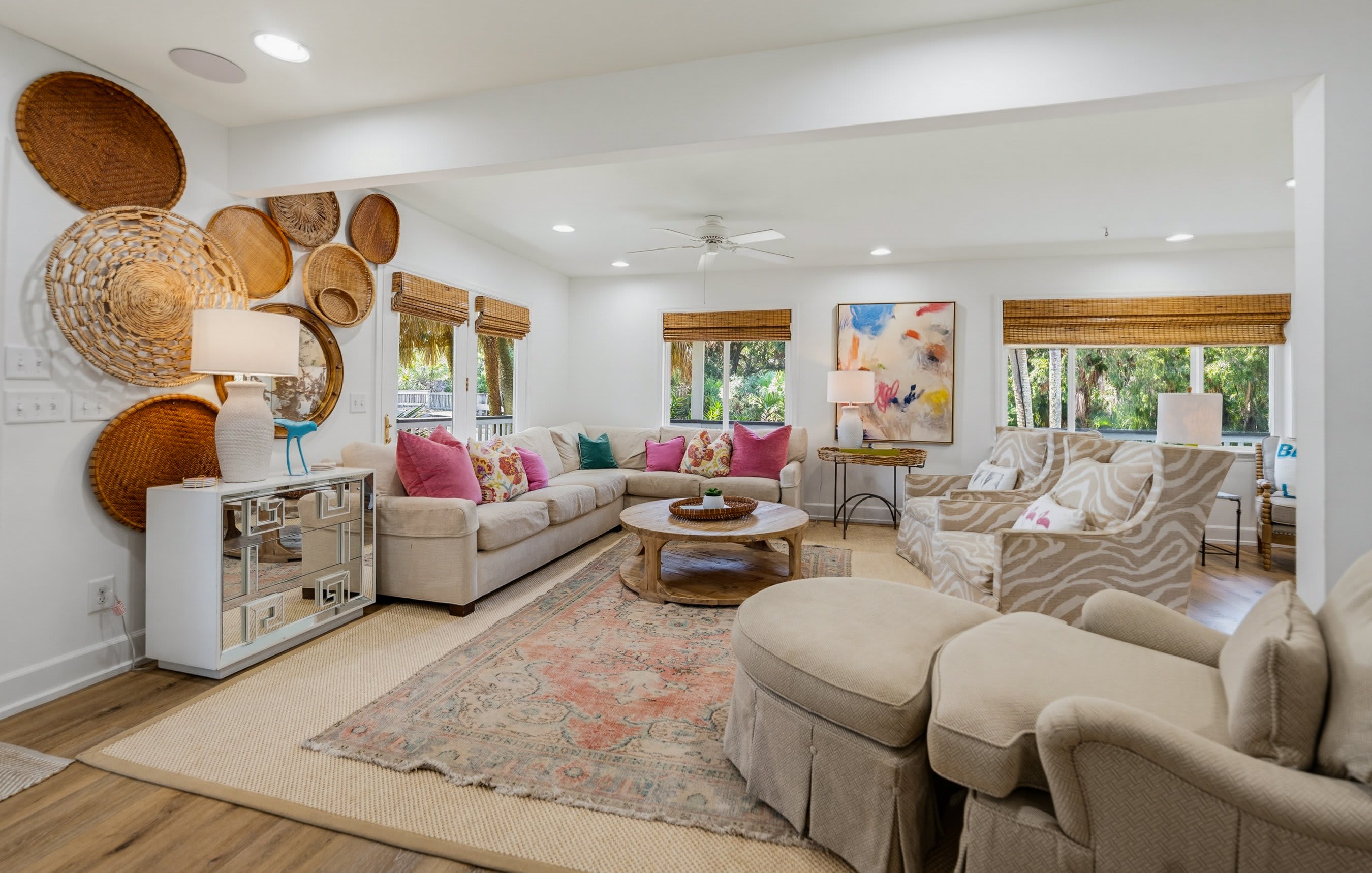 Living Room Thoughtfully Curated