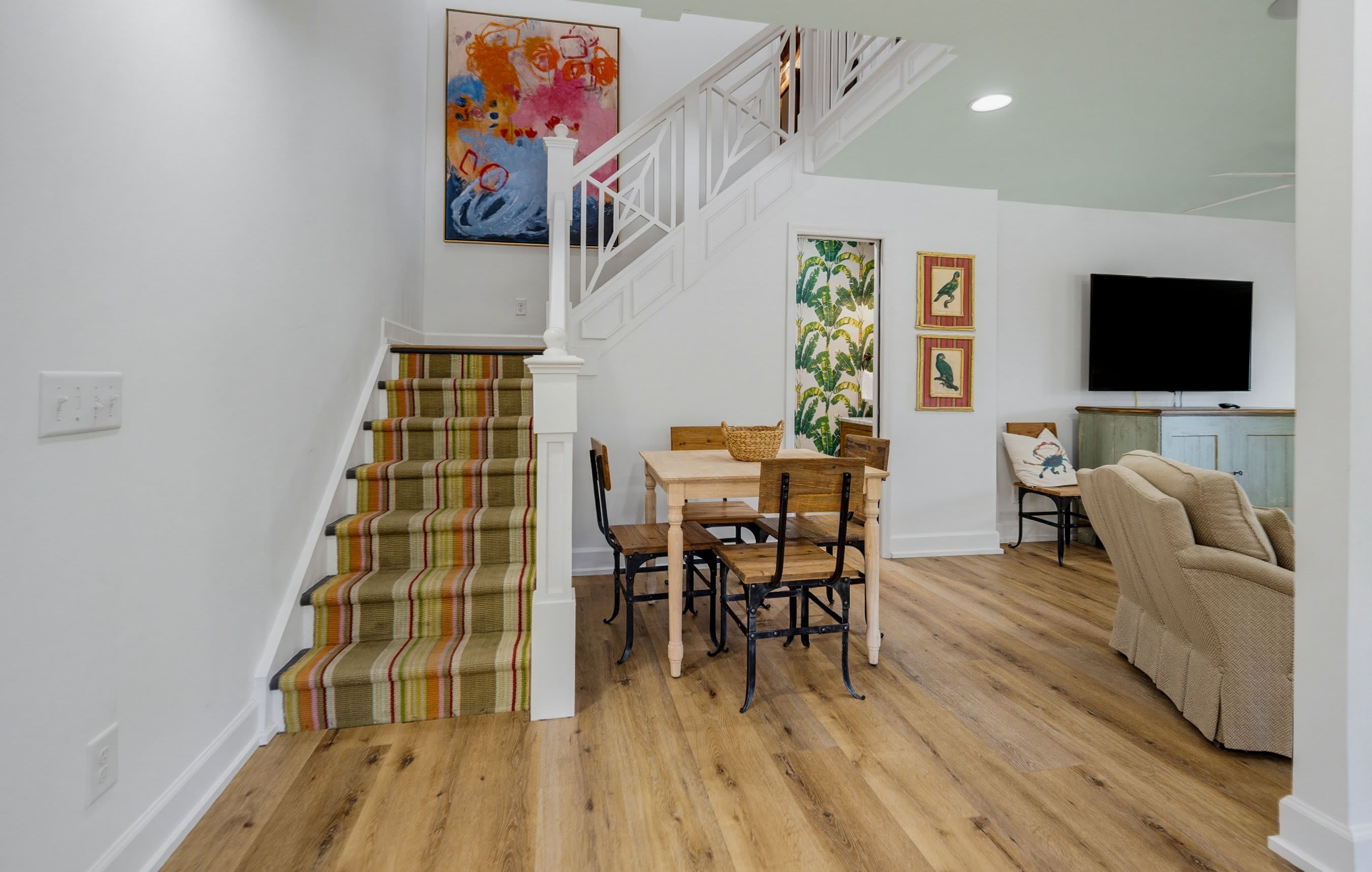 Upstairs