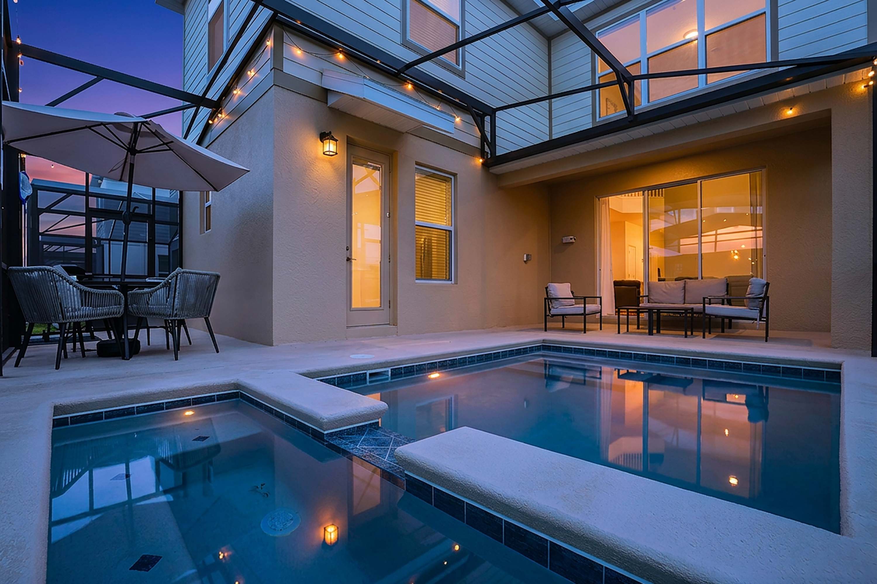 Home w Private Pool Near Disney Reunion Village