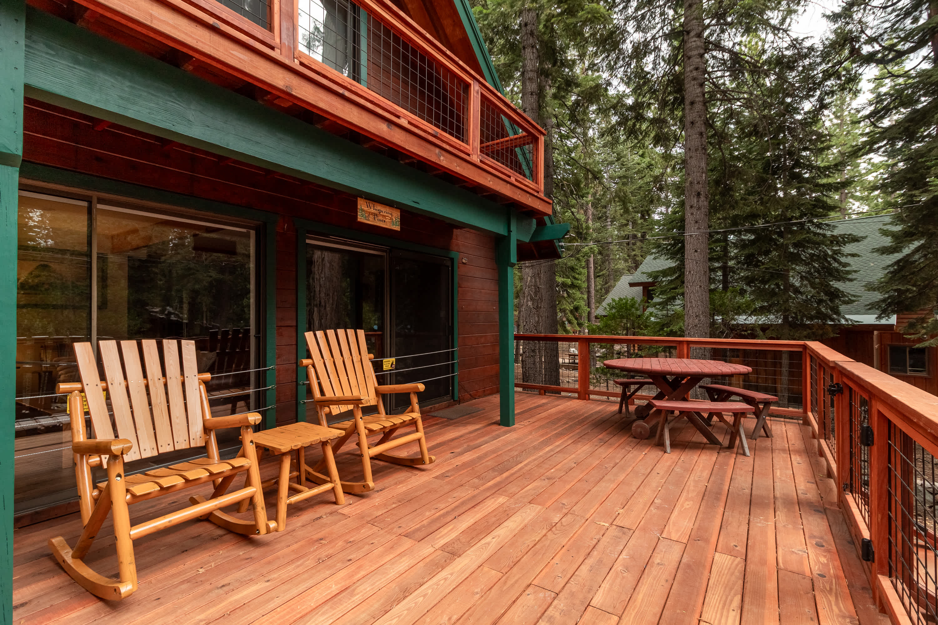 Wake up to mountain views and fresh alpine air
