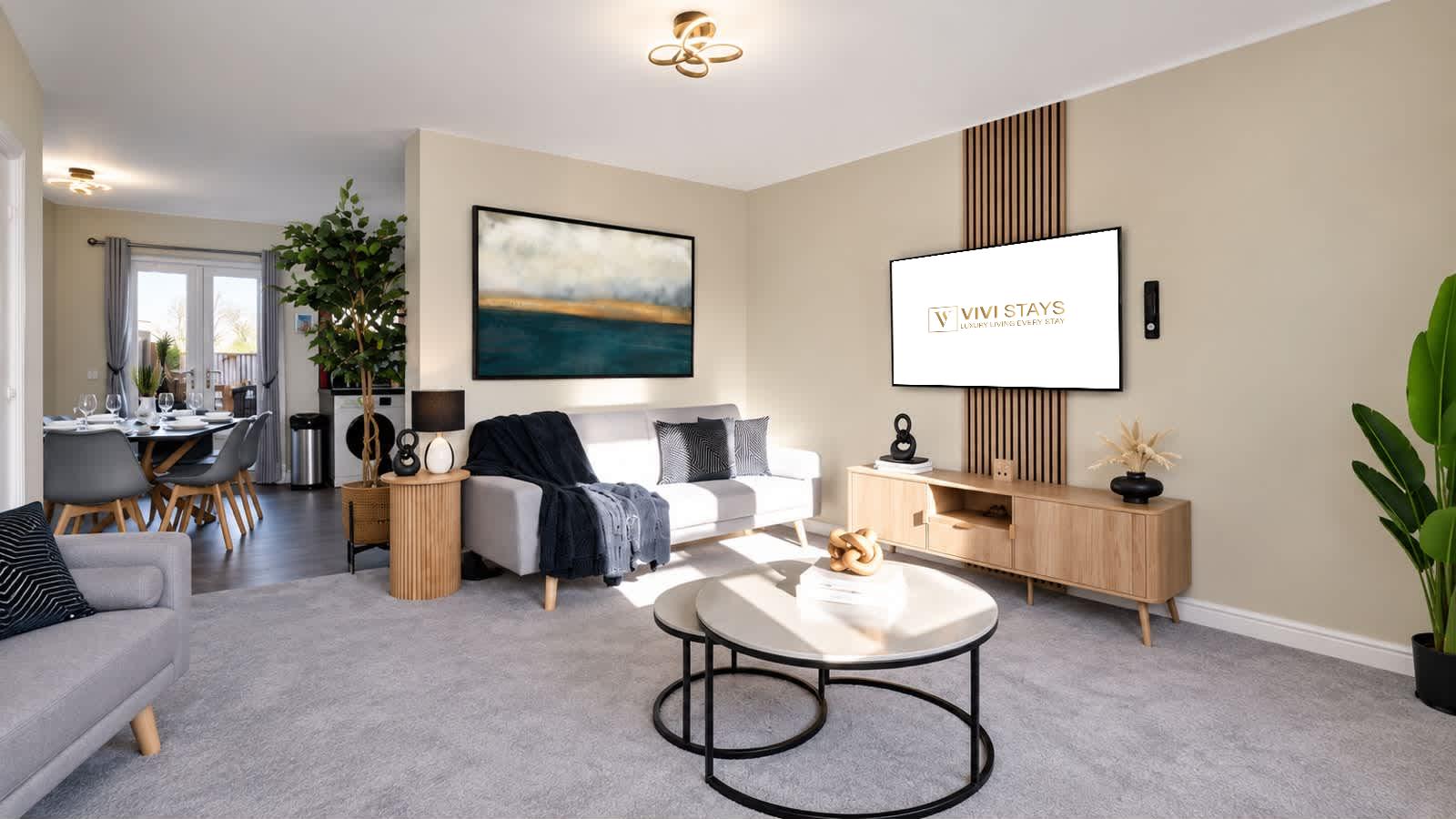 Nr Edinburgh/Rosyth Dockyard Stylish Home Sleeps 6 in Trondheim Parkway West 63 KY11 4HY - Property image 6 - VivreStays