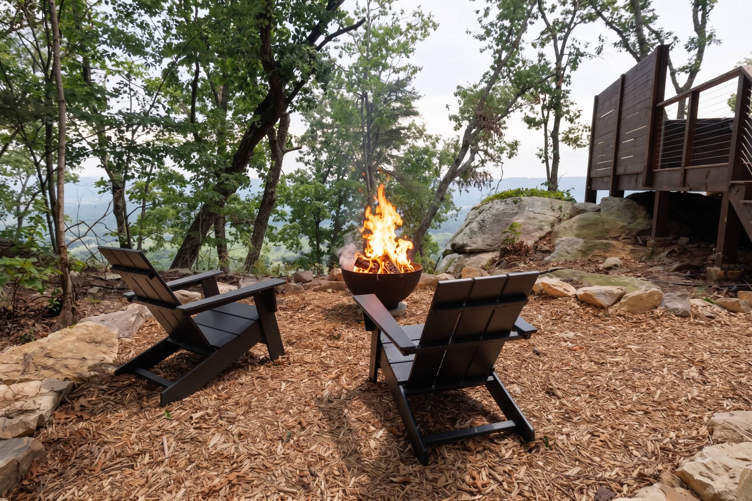Outdoor Firepit Area