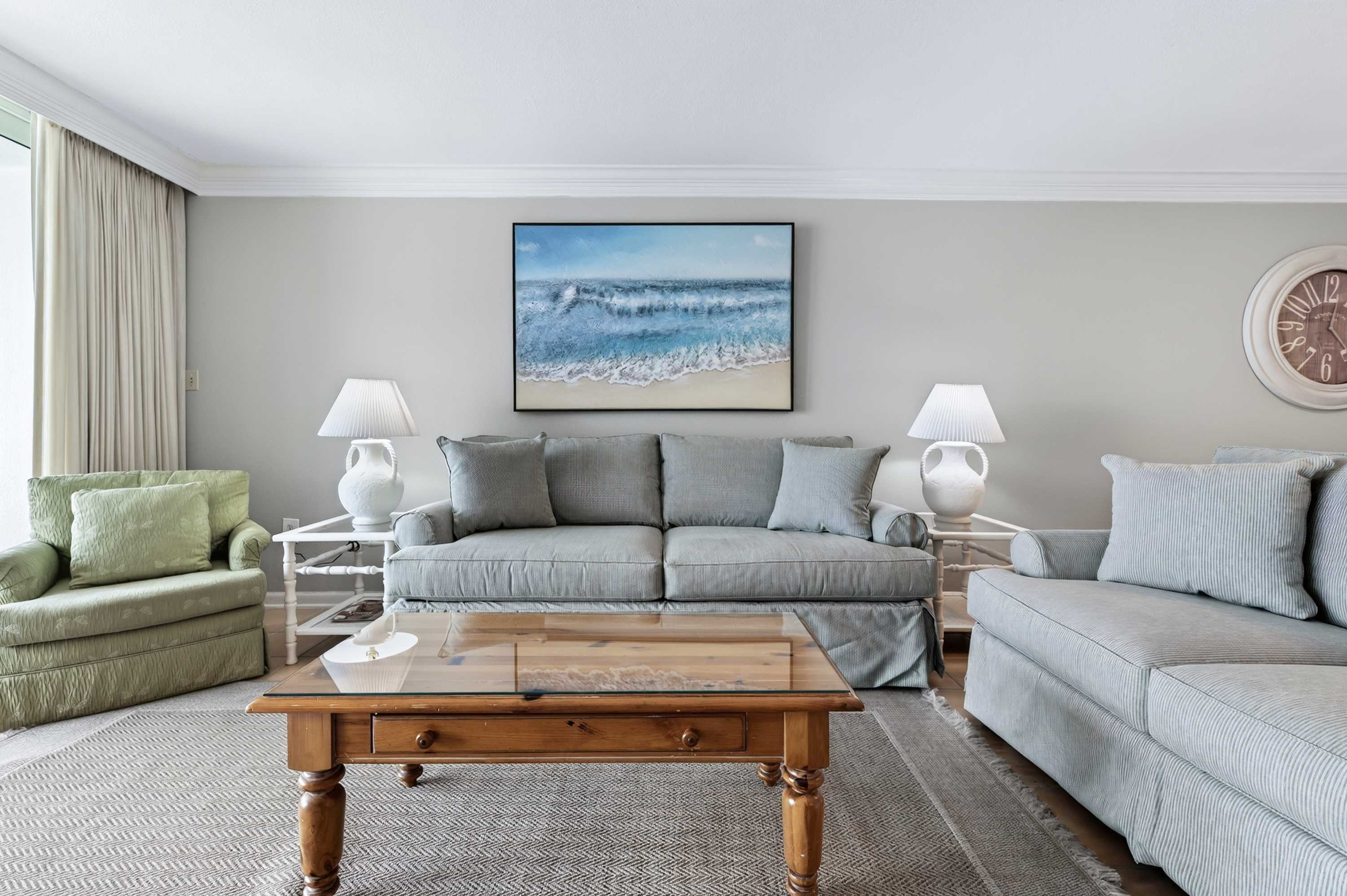 Beachfront Destin Condo | Gulf View Balcony 6