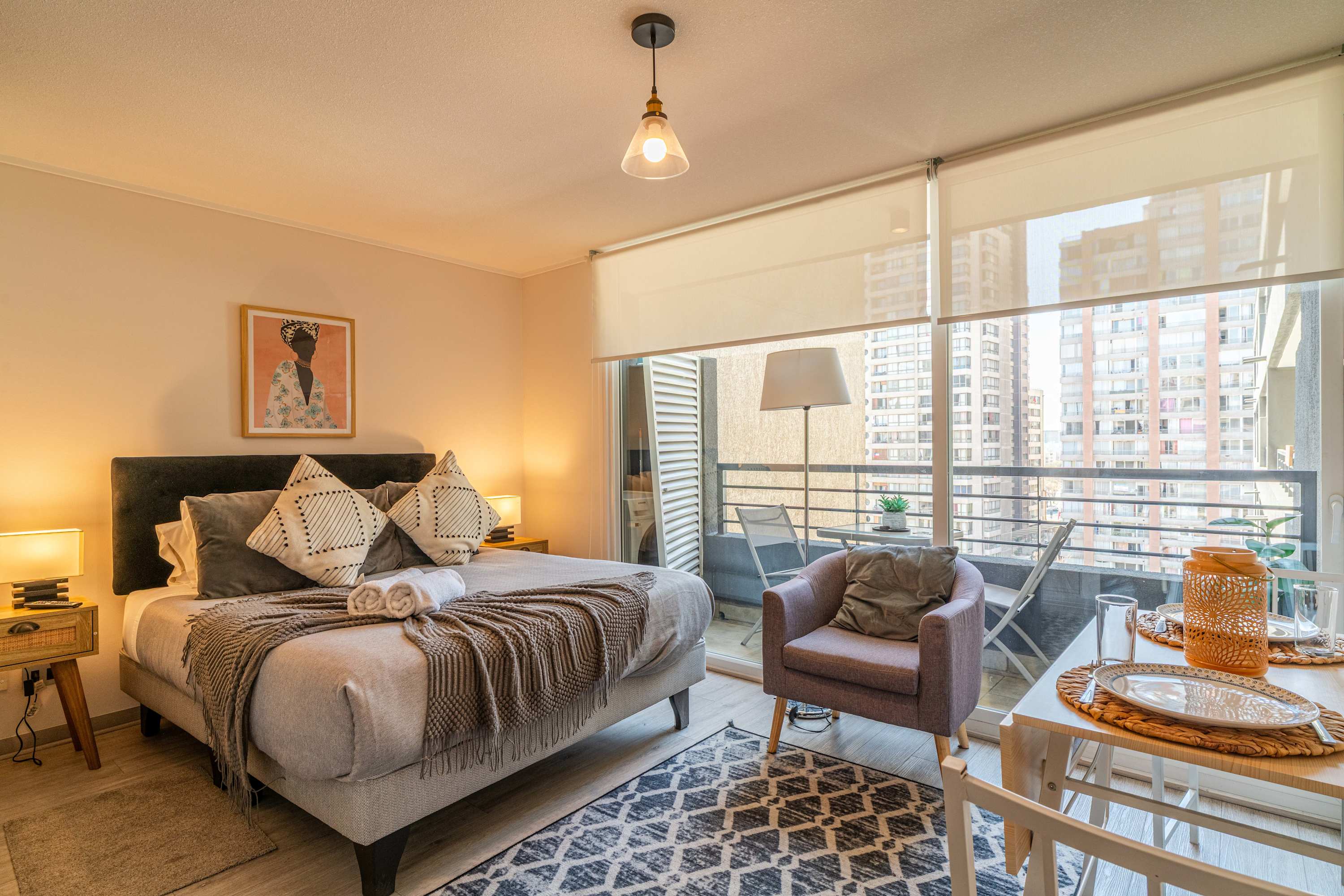 HOM Studio with pool and gym · Metro Santa Lucía — Santiago, Santiago Metropolitan — vacation rental