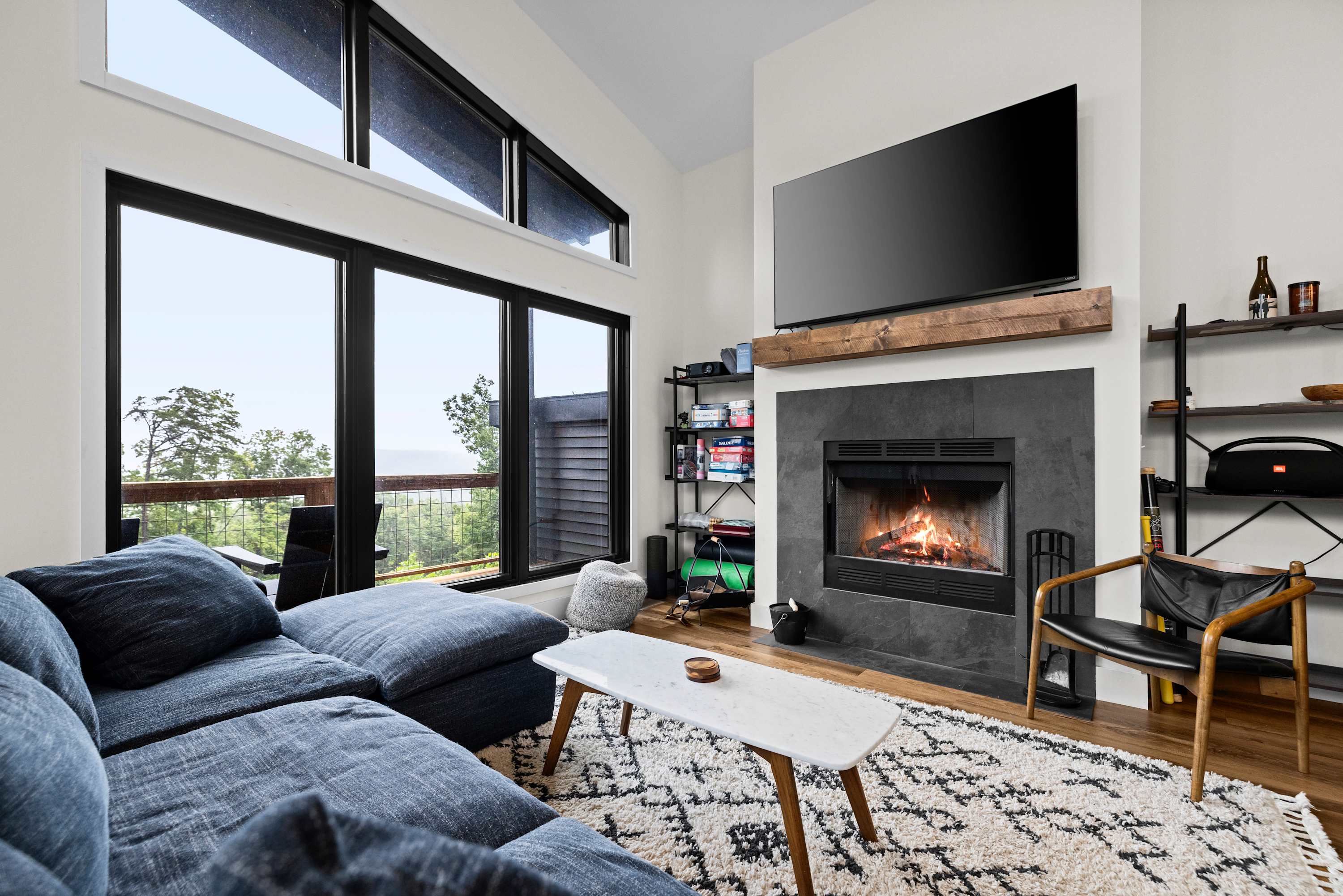 Mountain Getaway w/ Hot Tub & Wood-Burning Fire