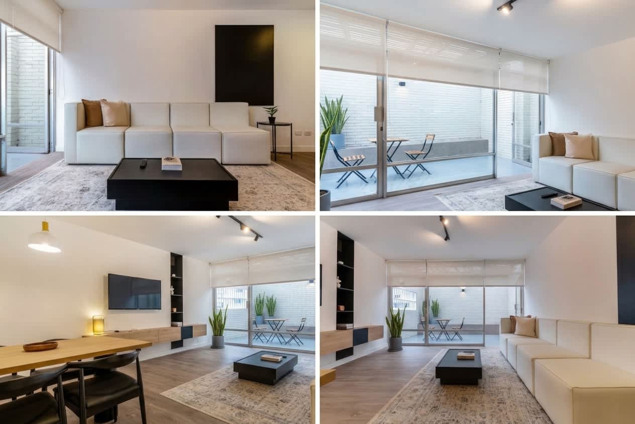 Apartamento 1BR Elegante con Terraza en Miraflores — Miraflores, Lima region — vacation rental
