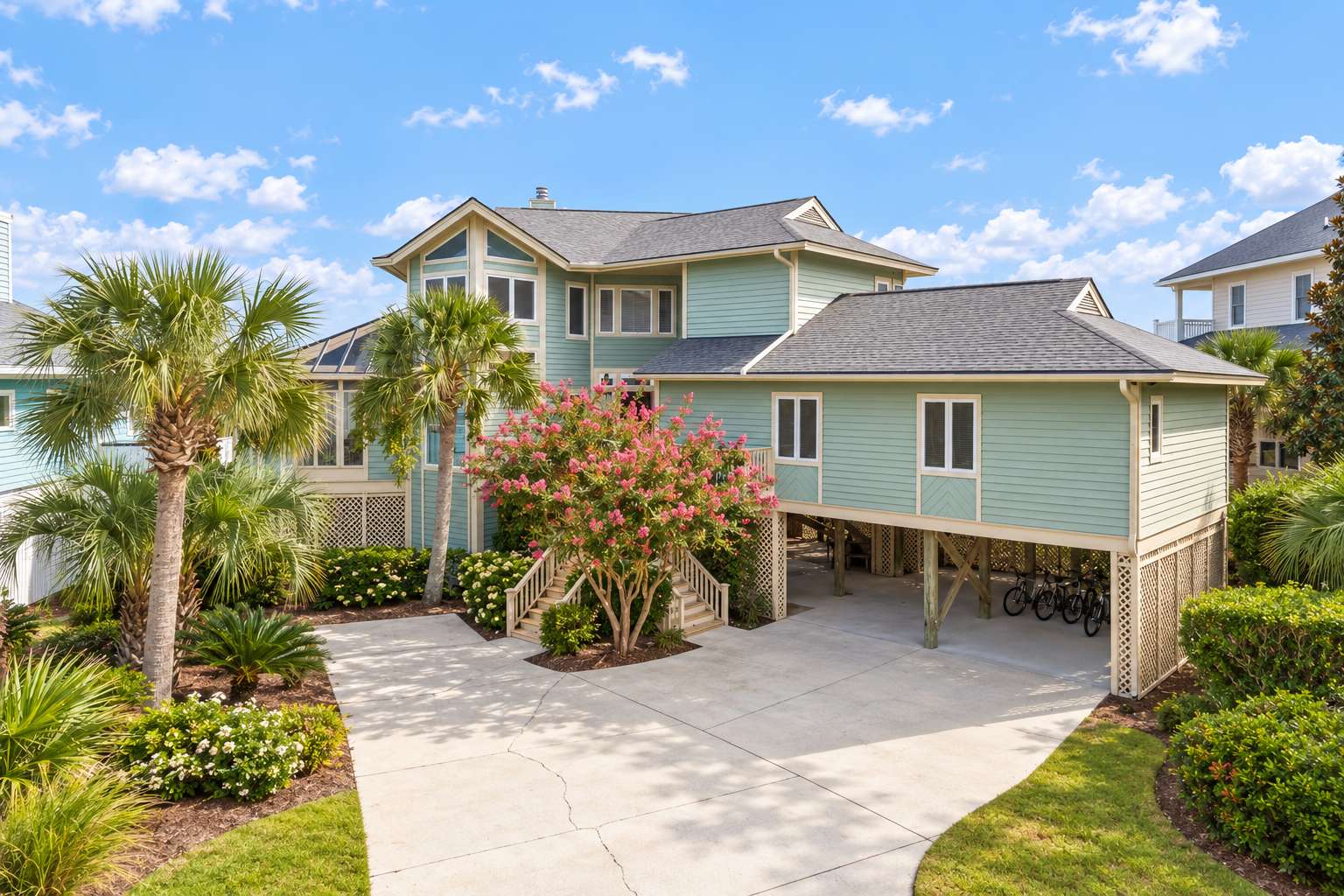 Oceanfront Home w/ A+ Views & Private Beach Entry! — Isle of Palms, SC — vacation rental
