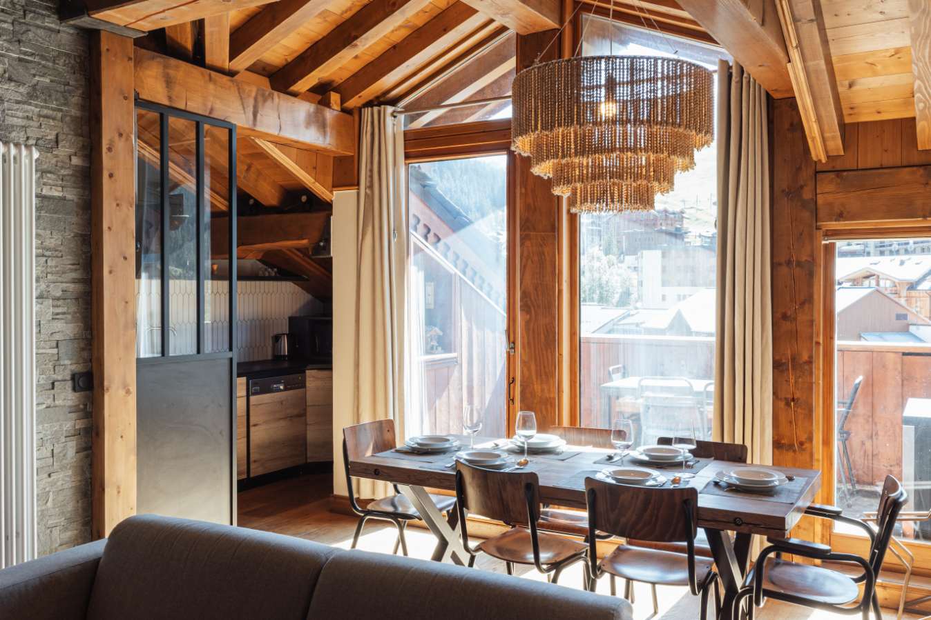 Ski-in out Duplex with Mountain Views — Courchevel, Auvergne-Rhône-Alpes — vacation rental