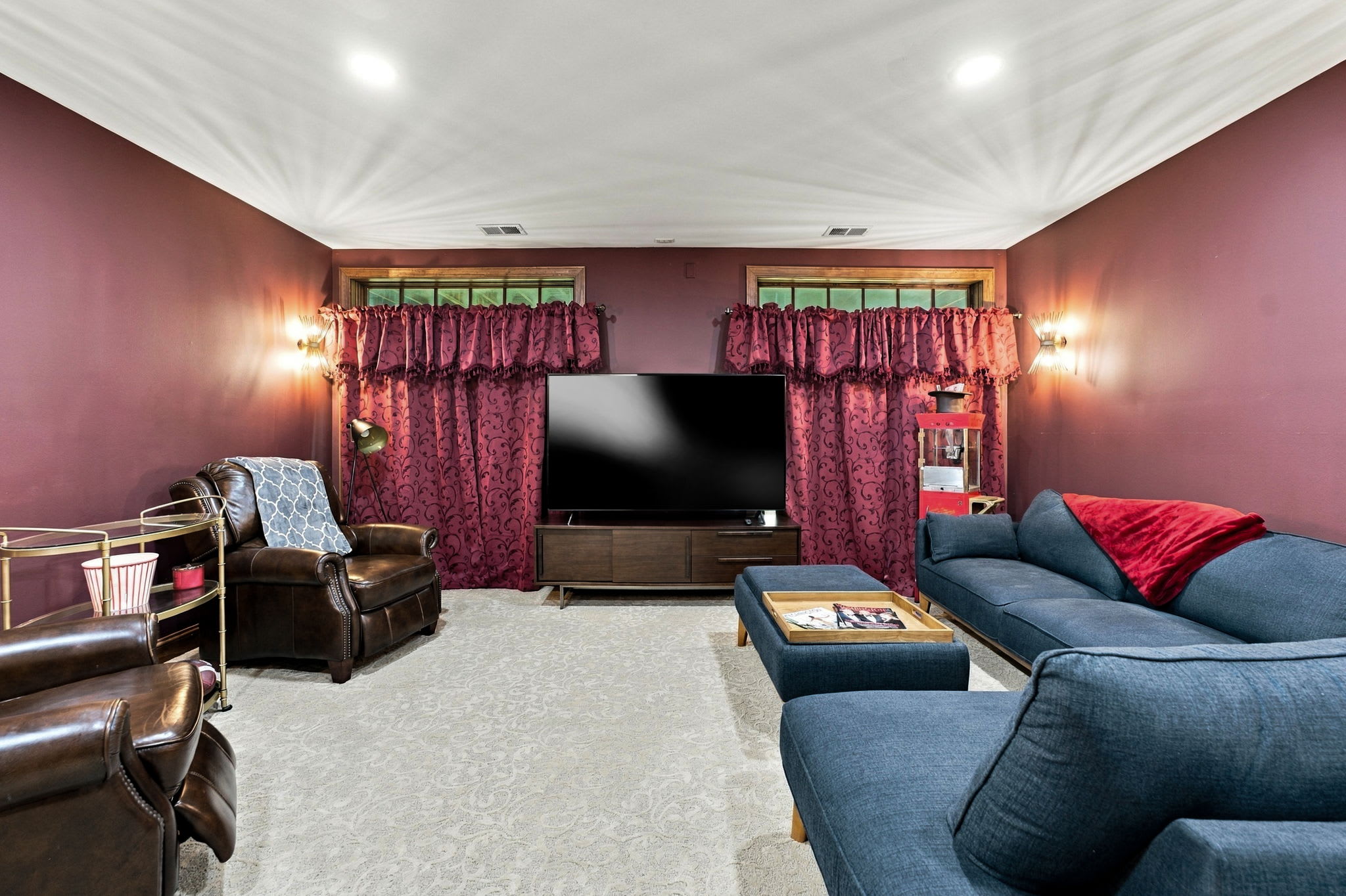 Private theater room