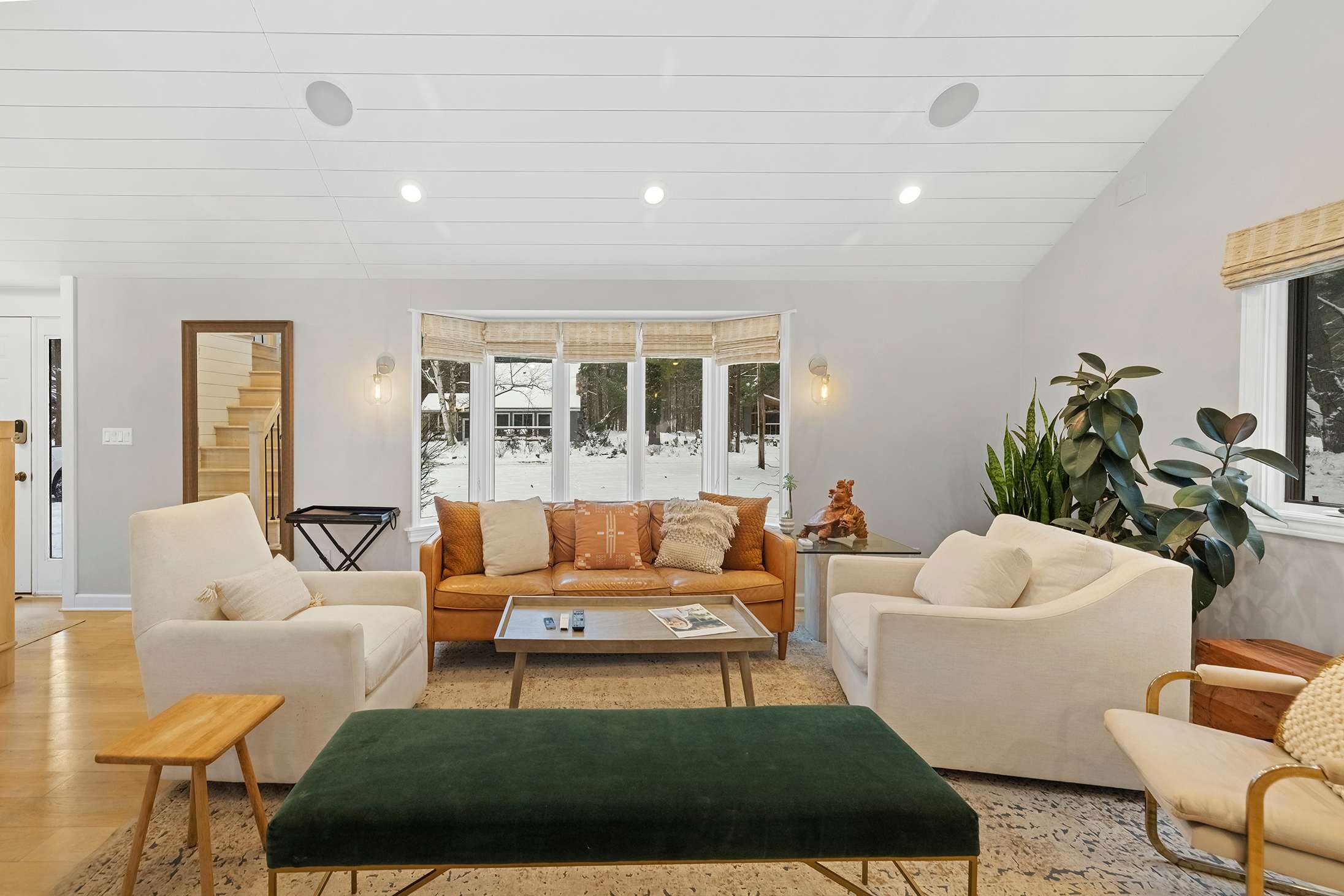 Loma House has two living spaces - great for separation when needed.