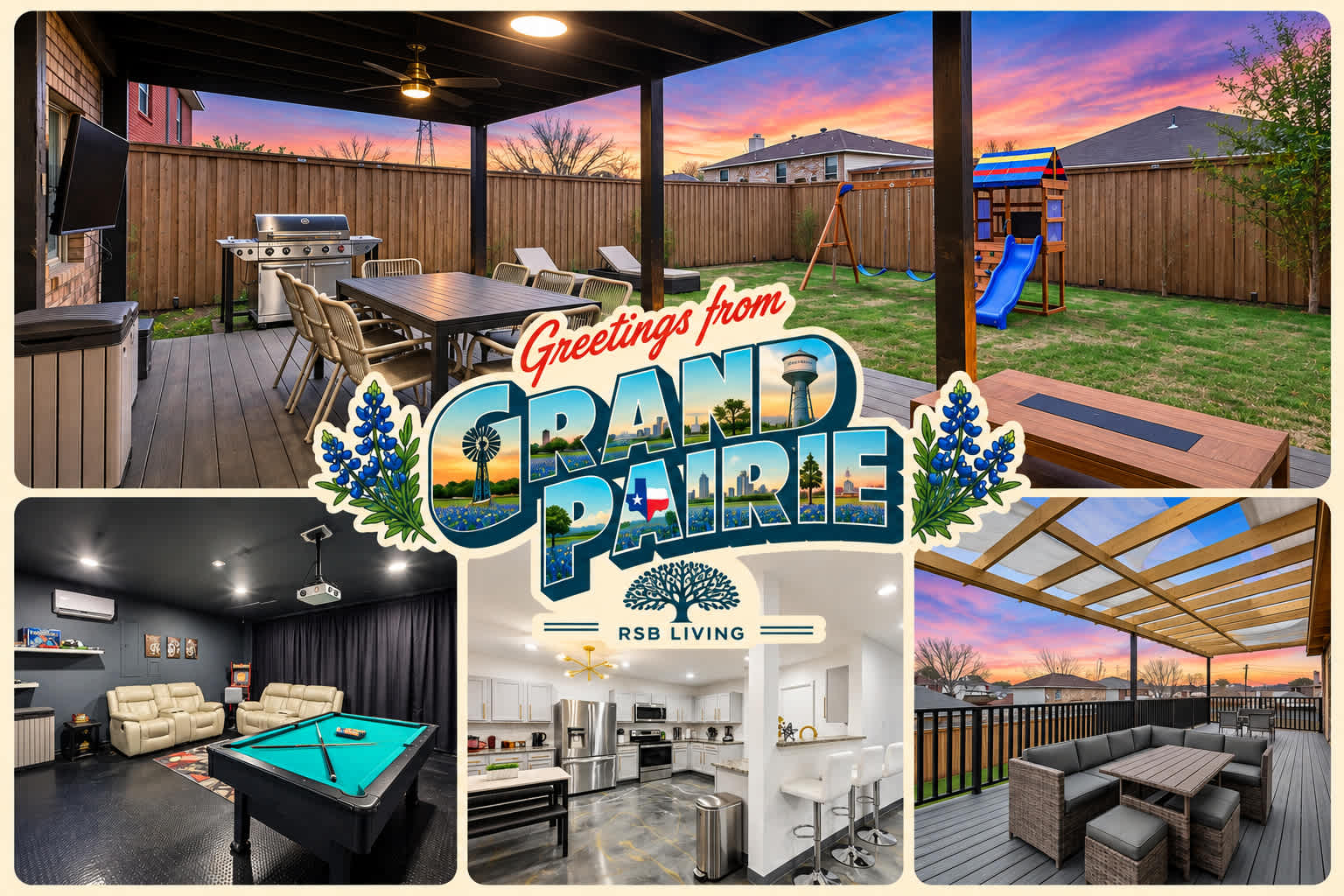 Grand Prairie 5BR | Pool, Hot Tub & Wood Sauna
