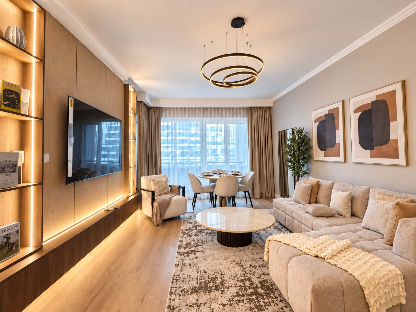 Luxury 1 Bedroom Apartment with Pool and Gym in Dubai Marina - Image 2