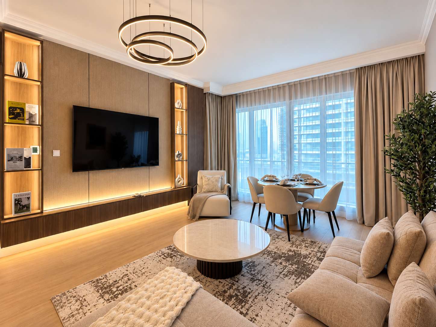 Luxury 1 Bedroom Apartment with Pool and Gym in Dubai Marina - Image 5
