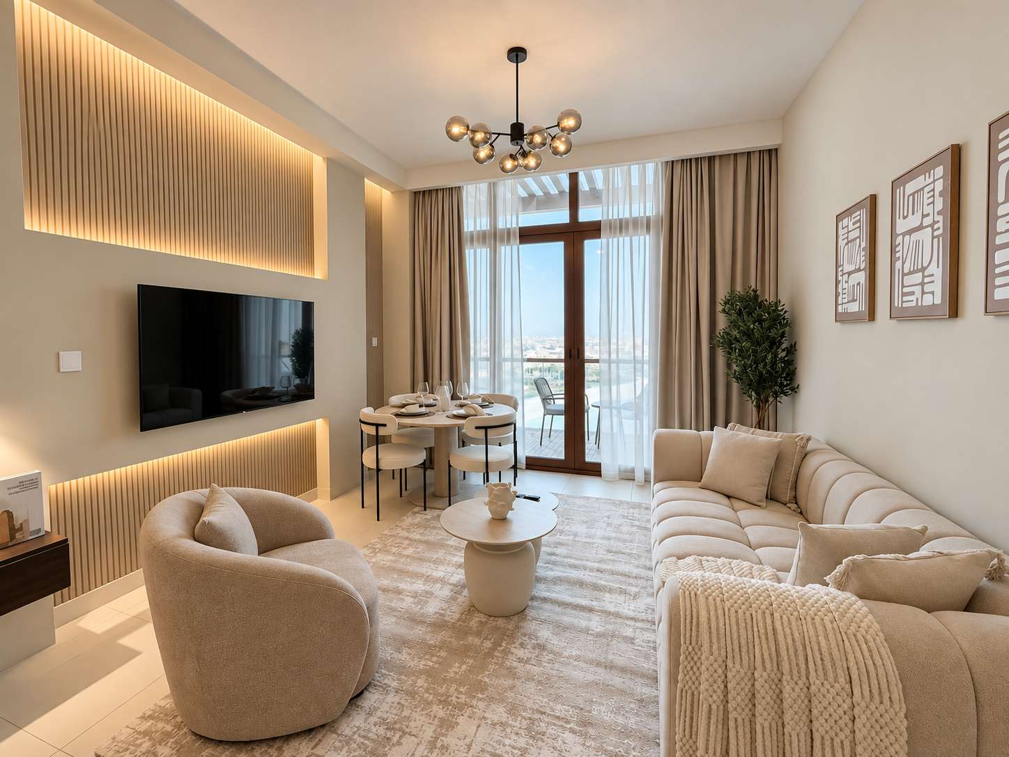 Luxury Palm Views East Apartment with Pool and Gym Access - Image 3