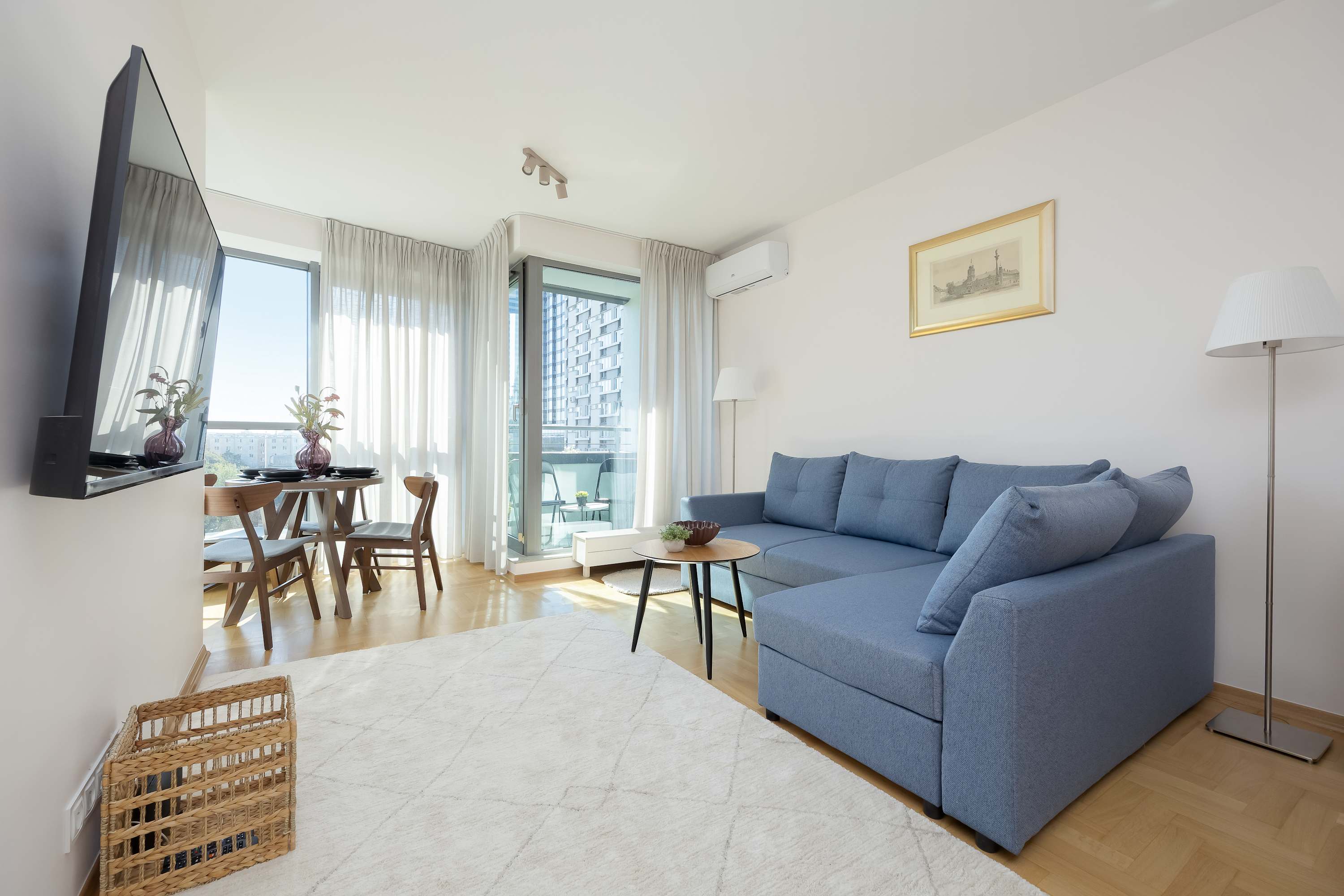 Warsaw | Grzybowska 3 | Modern Studio | Air Conditioning — Warszawa, Mazovia — vacation rental