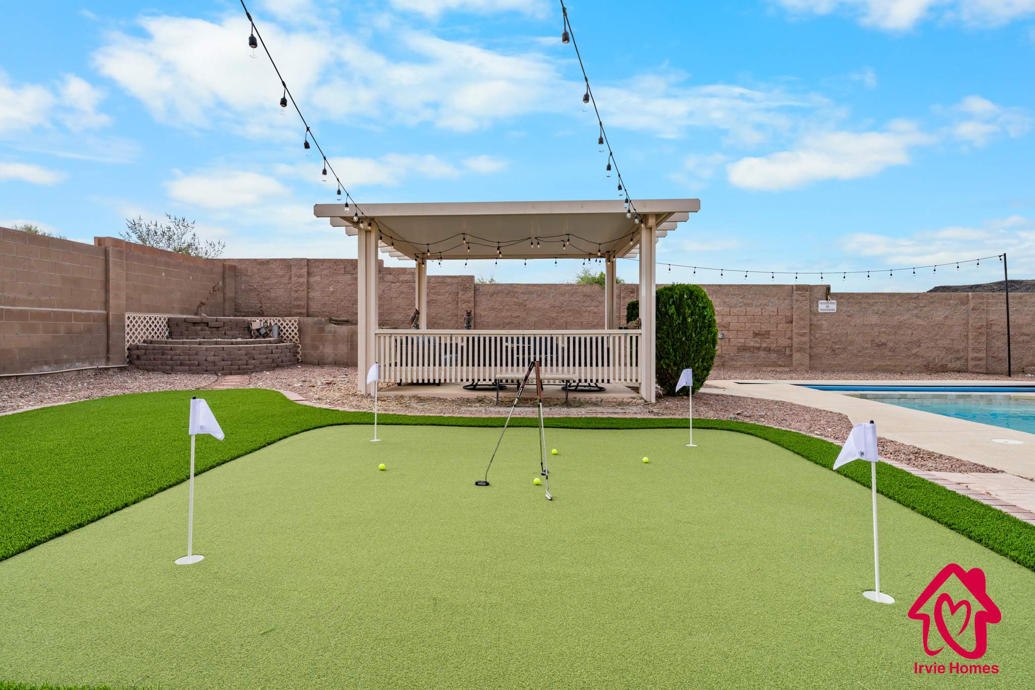 Mediterranean Oasis 4 Bed, 2 bath Pool Putting — Albuquerque, NM — vacation rental
