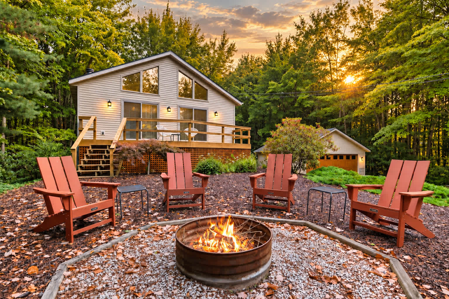 Welcome to the Coyote, a spacious Saugatuck escape!