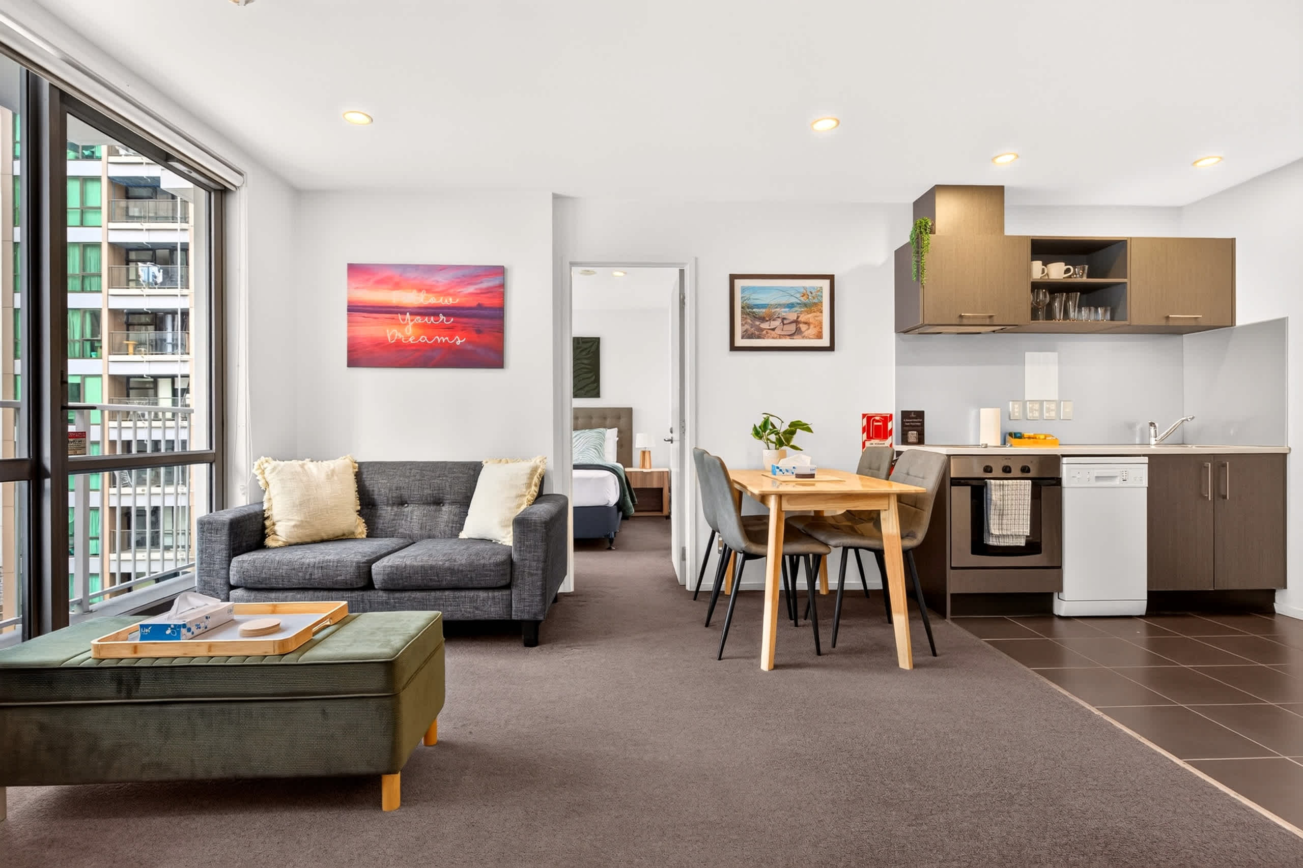 2BR Apartment Near Sky Tower Zodiak Stays