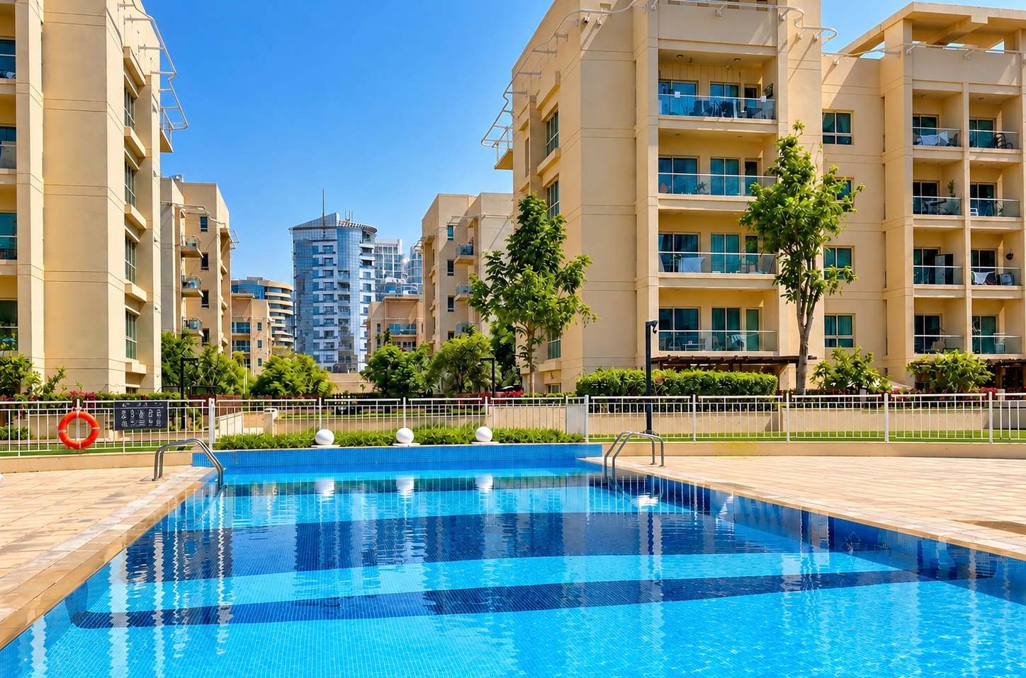 Modern one bedroom apartment in The Greens with pool and gym acce - Image 23