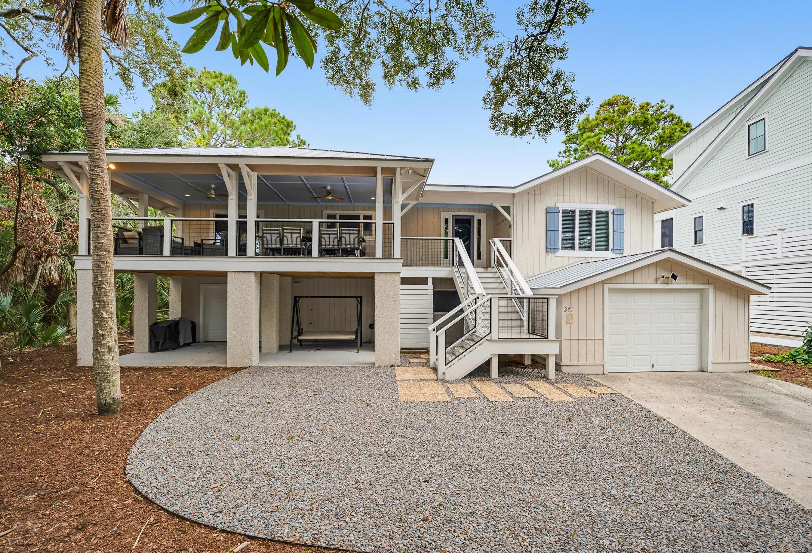 Front of the house