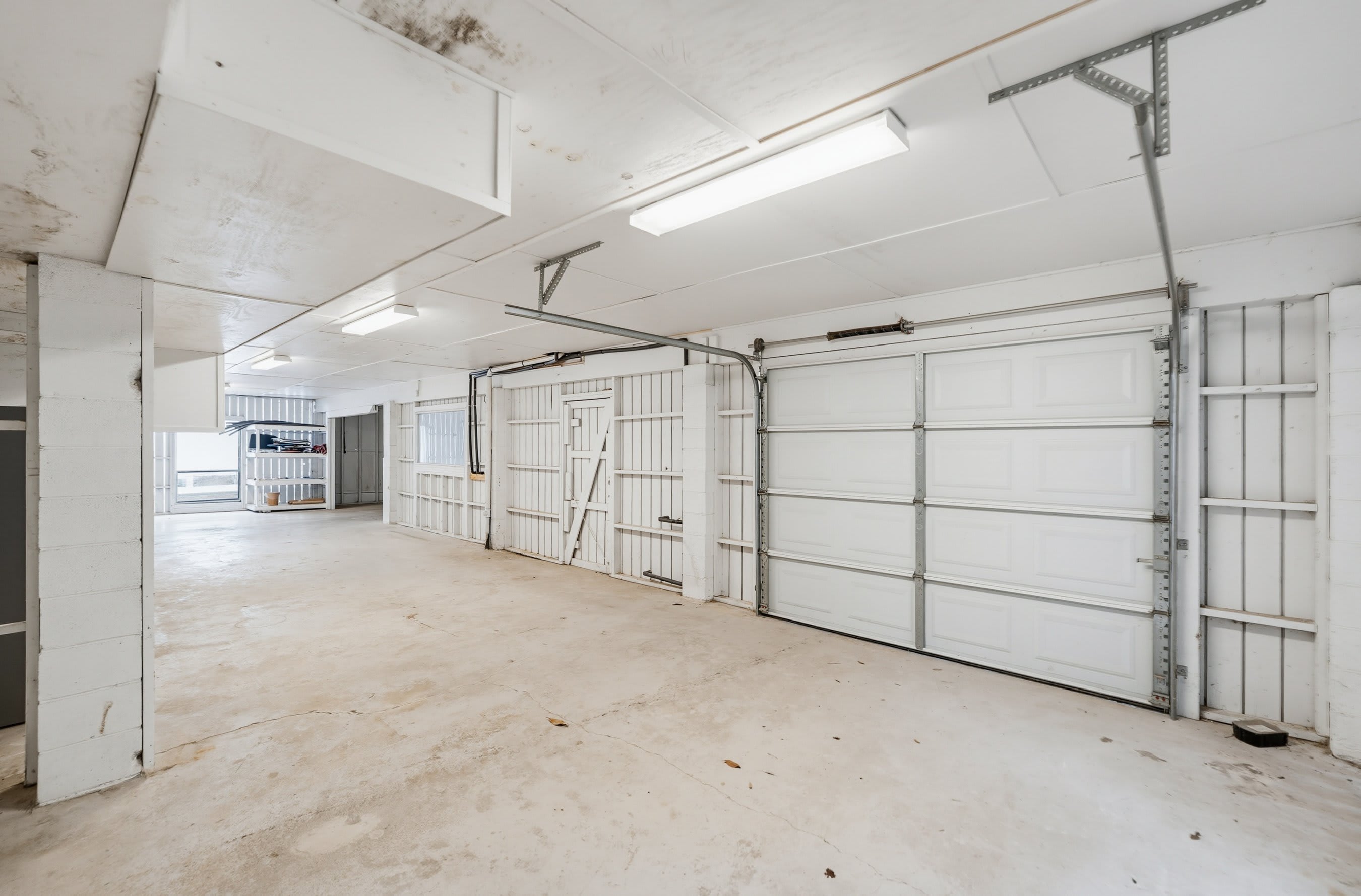 Garage with Second Refrigerator