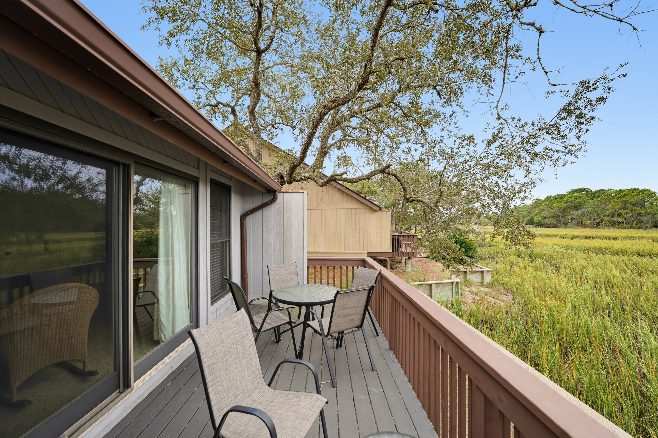 Deck with a Breathtaking Marsh View!