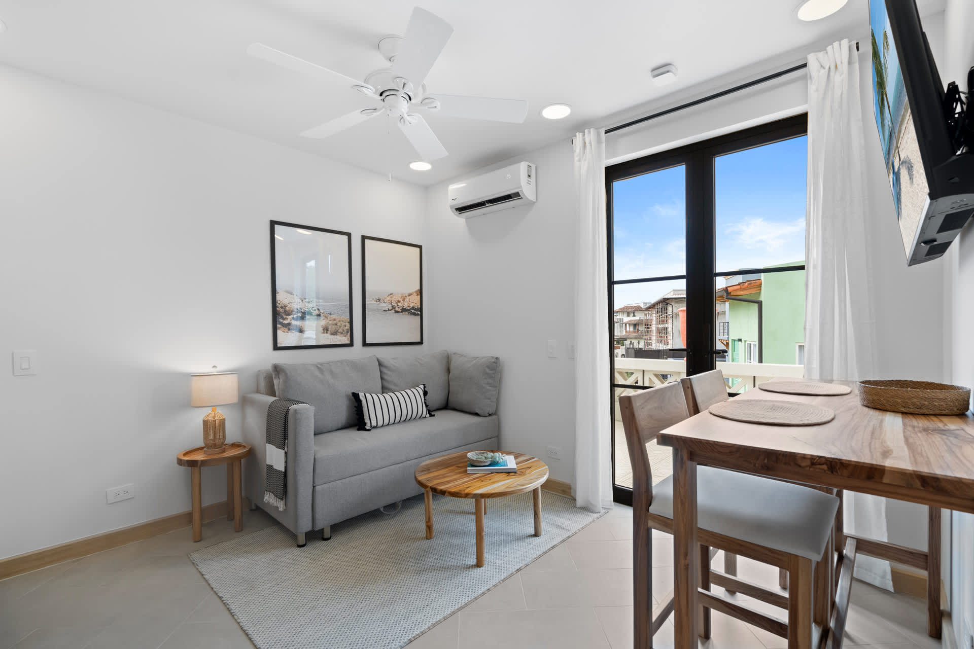Private One-Bedroom Retreat with Expansive Terrace & Walkable Beach...