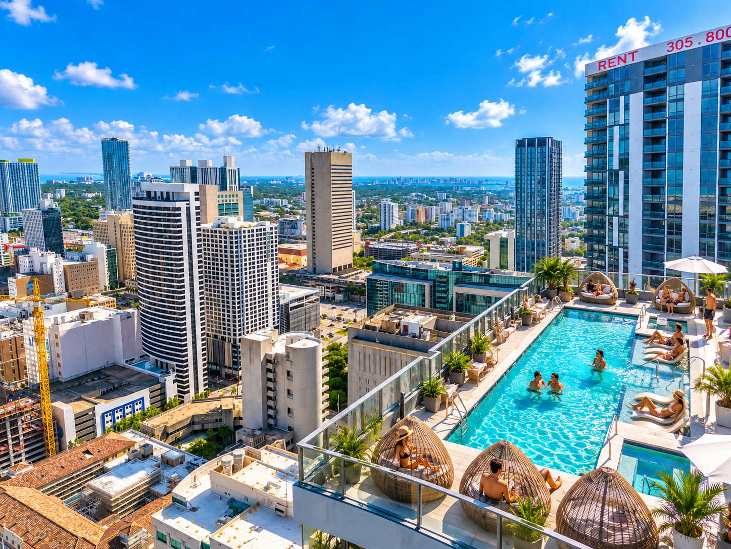 District 225 unit 2904| 29th Floor ROOFTOP POOL