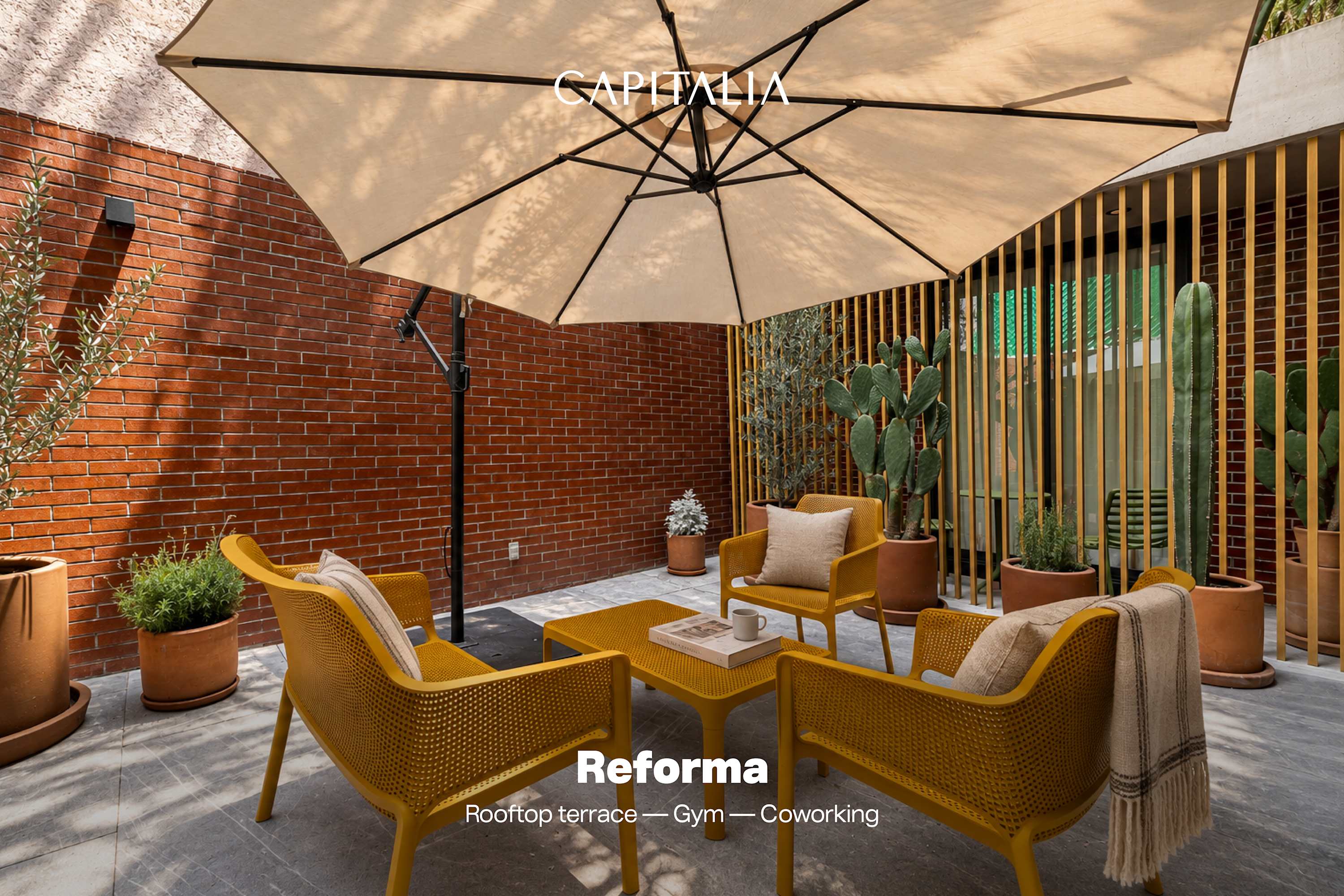 2BR Patio Apt | Gym & Rooftop BBQ — Ciudad de México, Mexico City — vacation rental