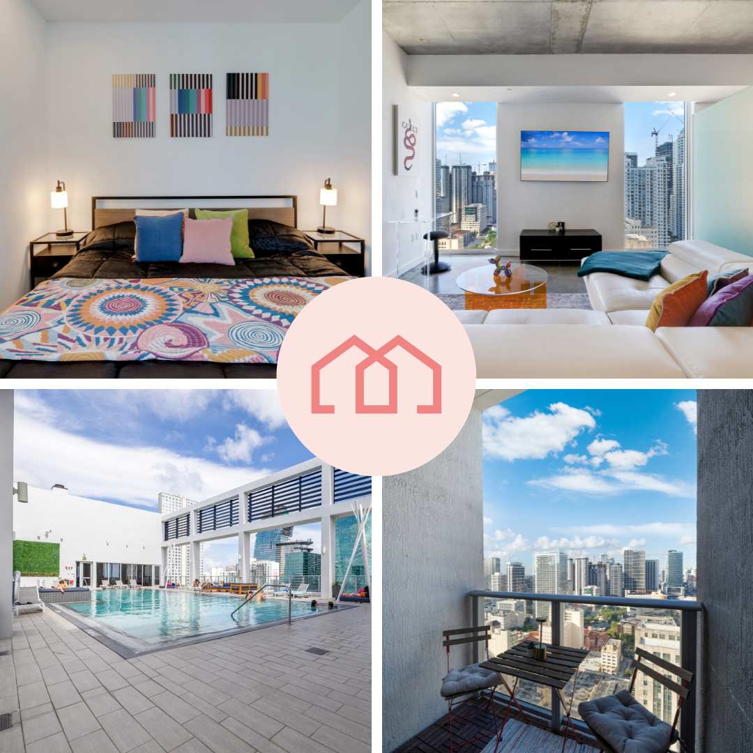 Skyline Studio with Rooftop Pool & Parking