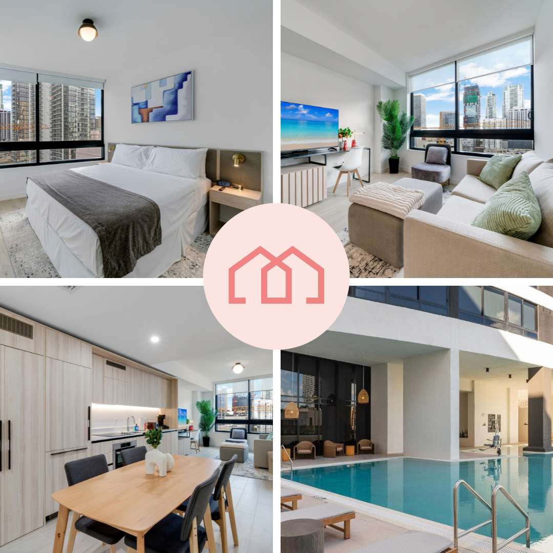 Sleek Escape-Resort-Style Stay with Pool & Parking