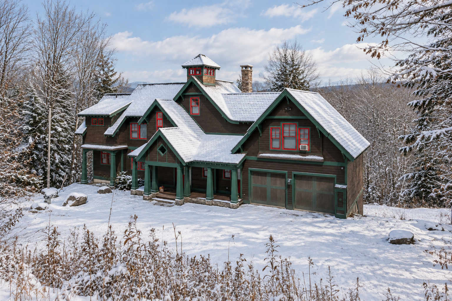 Ski-In/Ski-Out 5-BR Estate on Okemo Mountain — Ludlow, VT — vacation rental