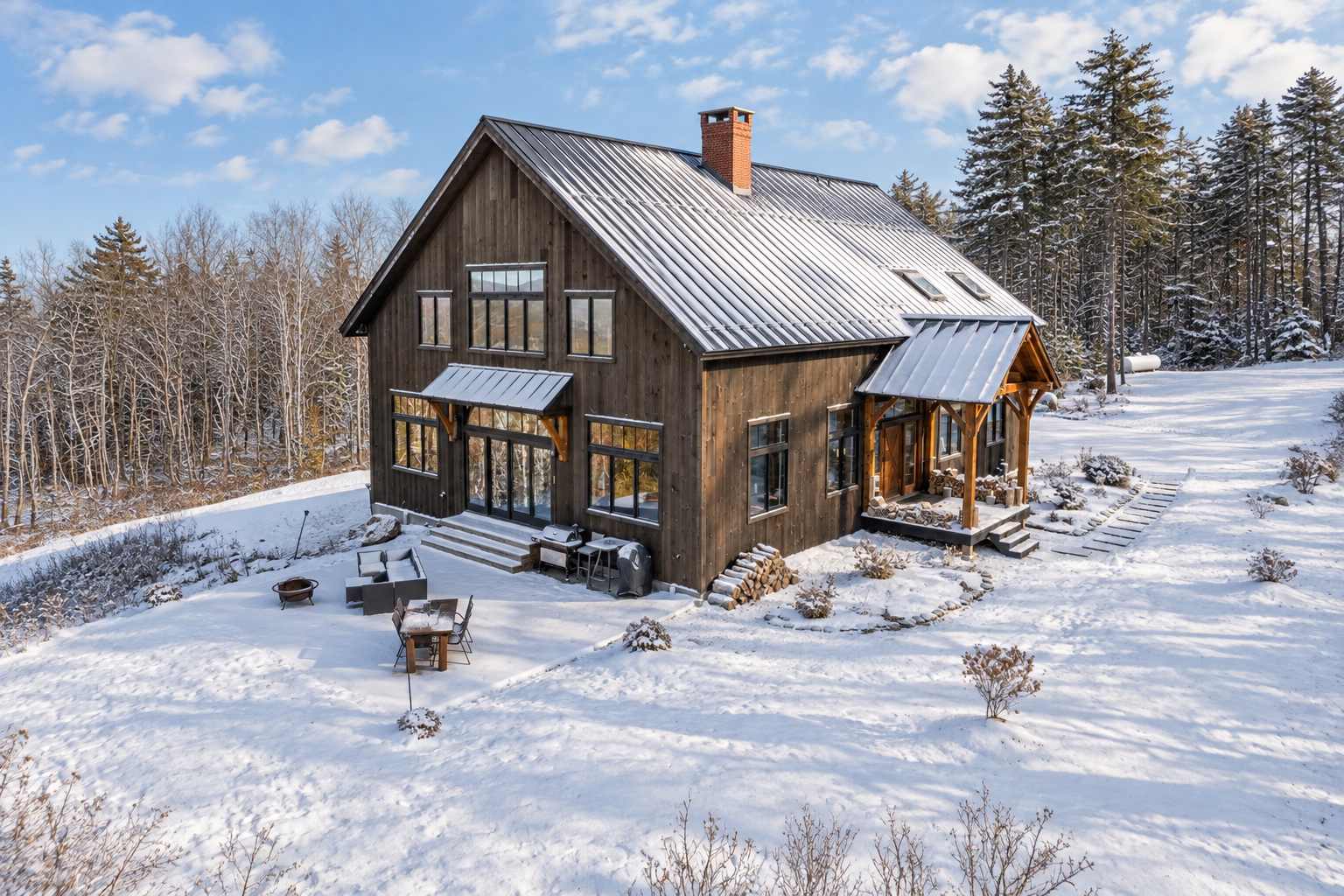 Luxury Barn w/ Panoramic Okemo Views — Ludlow, VT — vacation rental