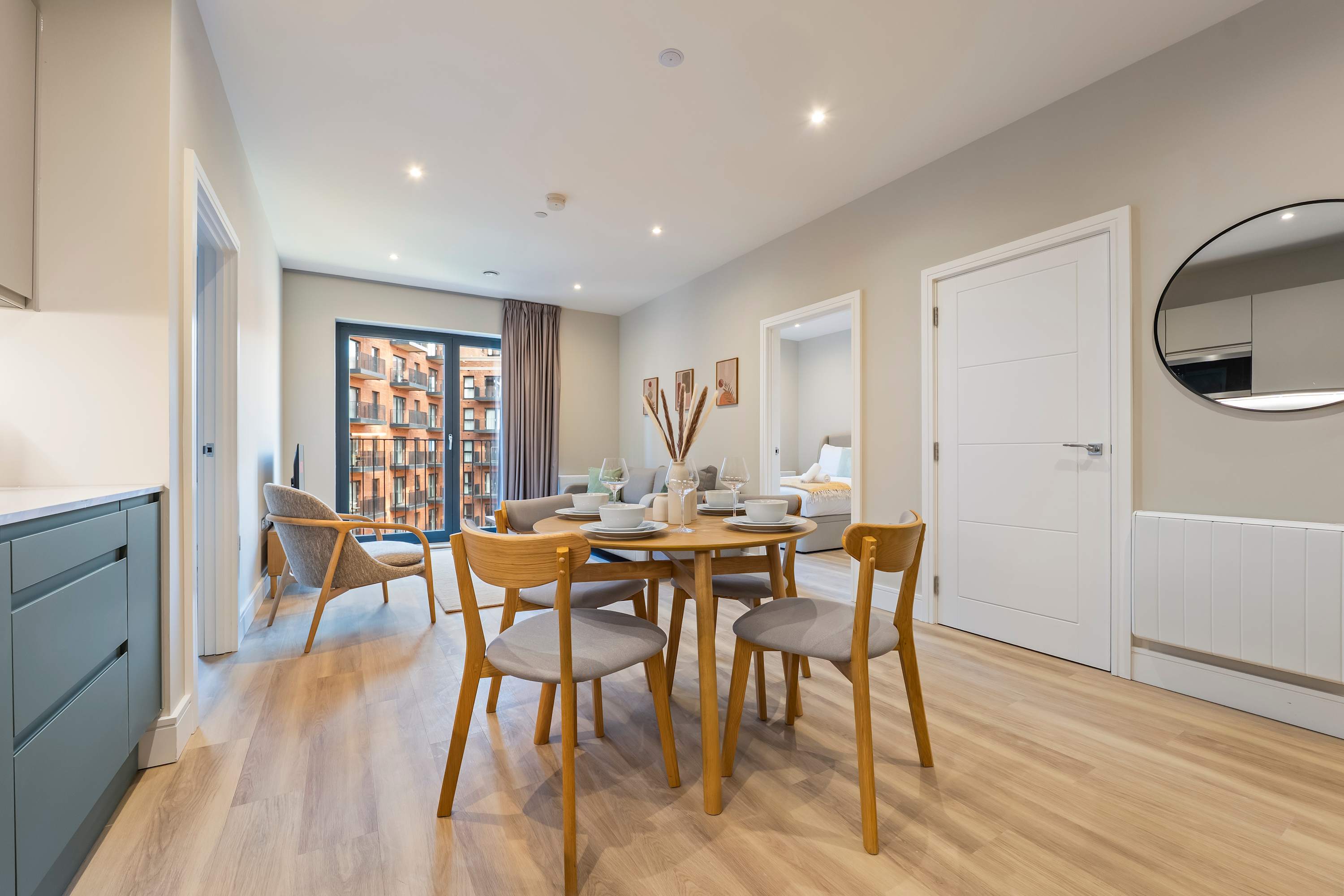 2BR Near Bullring | Gym Access | StayCozy