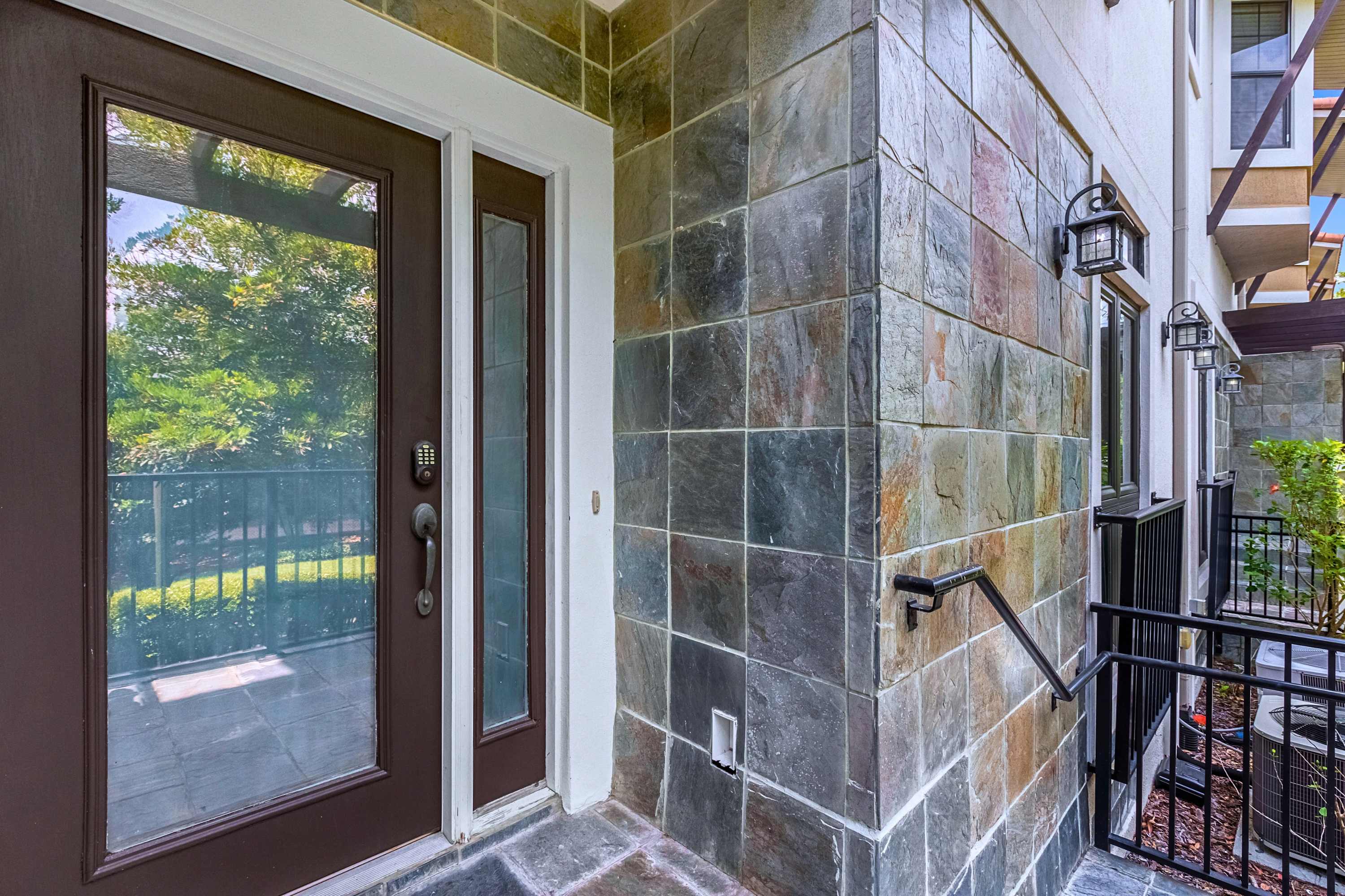 Welcome home! Secure and private entrance leading directly to your unit.