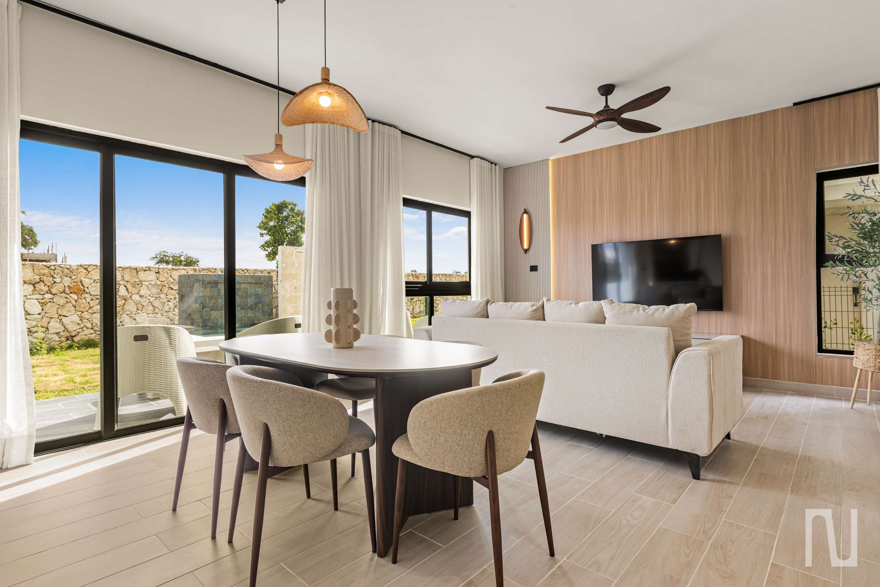 NOK Contemporary 3BR Villa with Pool — Punta Cana, La Altagracia Province — vacation rental