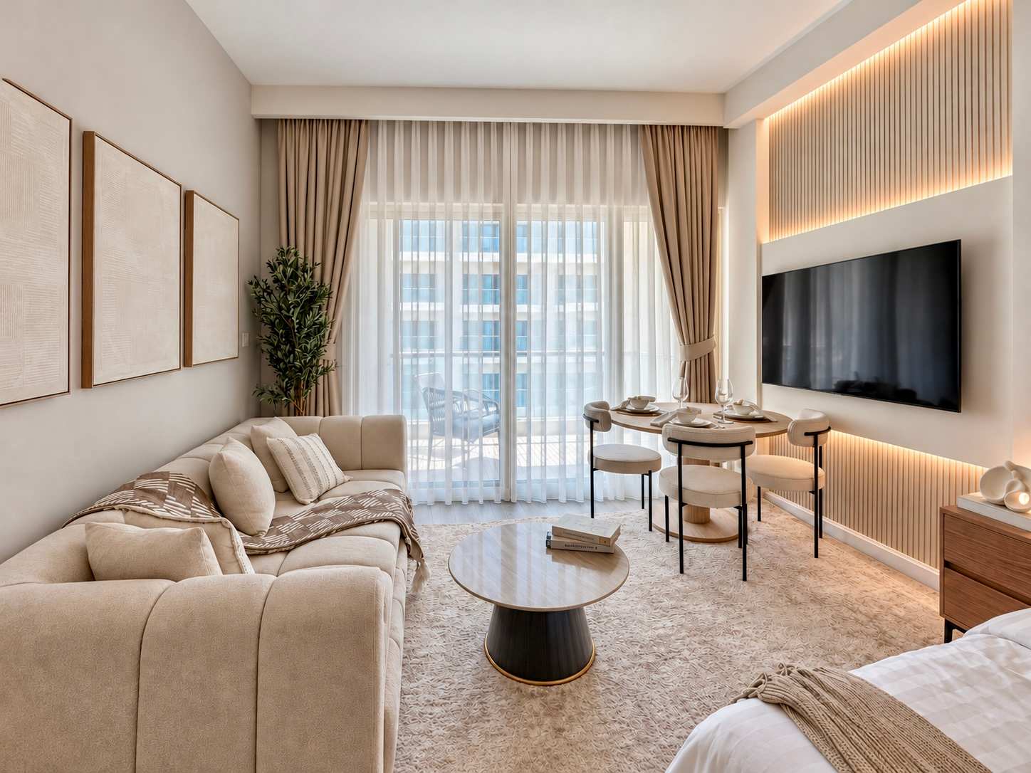  Stylish Upgraded Studio with Balcony in The Greens l Pool and Gym Access - Image 8