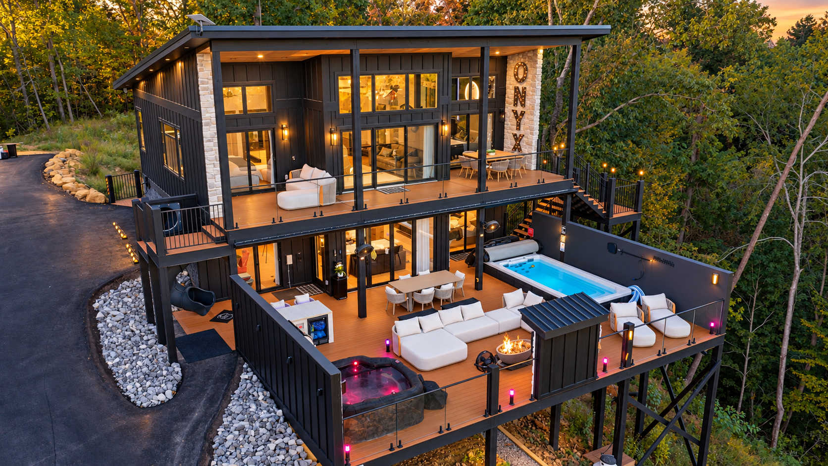 ONYX | Brand New Luxury Chalet — Sevierville, TN — vacation rental