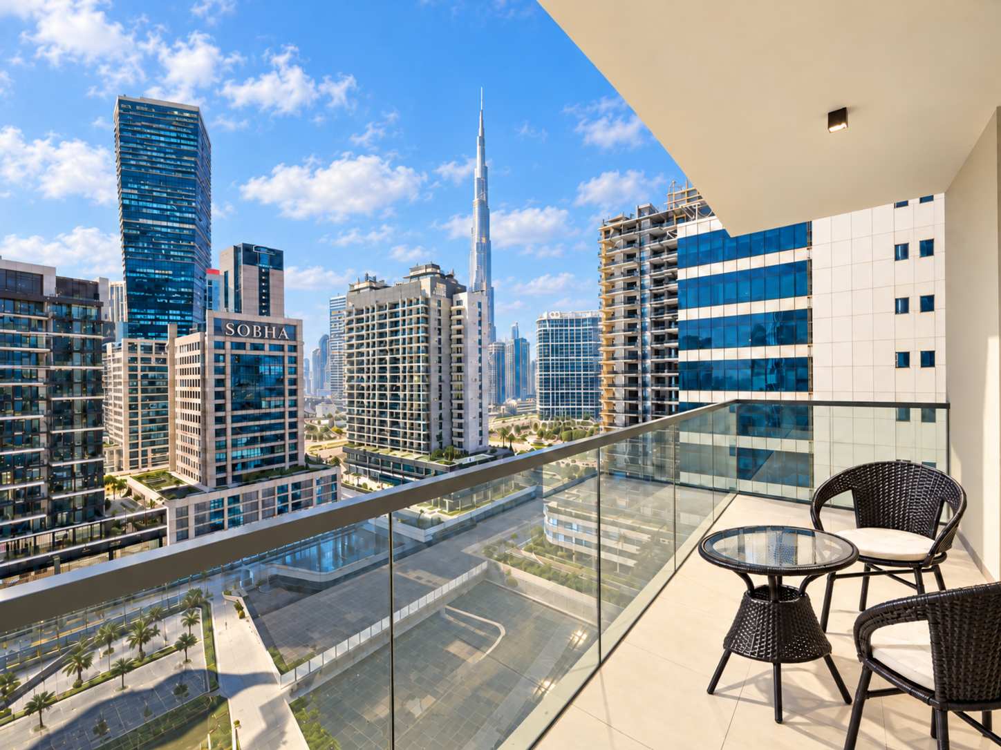 Business Bay 1 BR | Burj Khalifa View | Pool & Gym