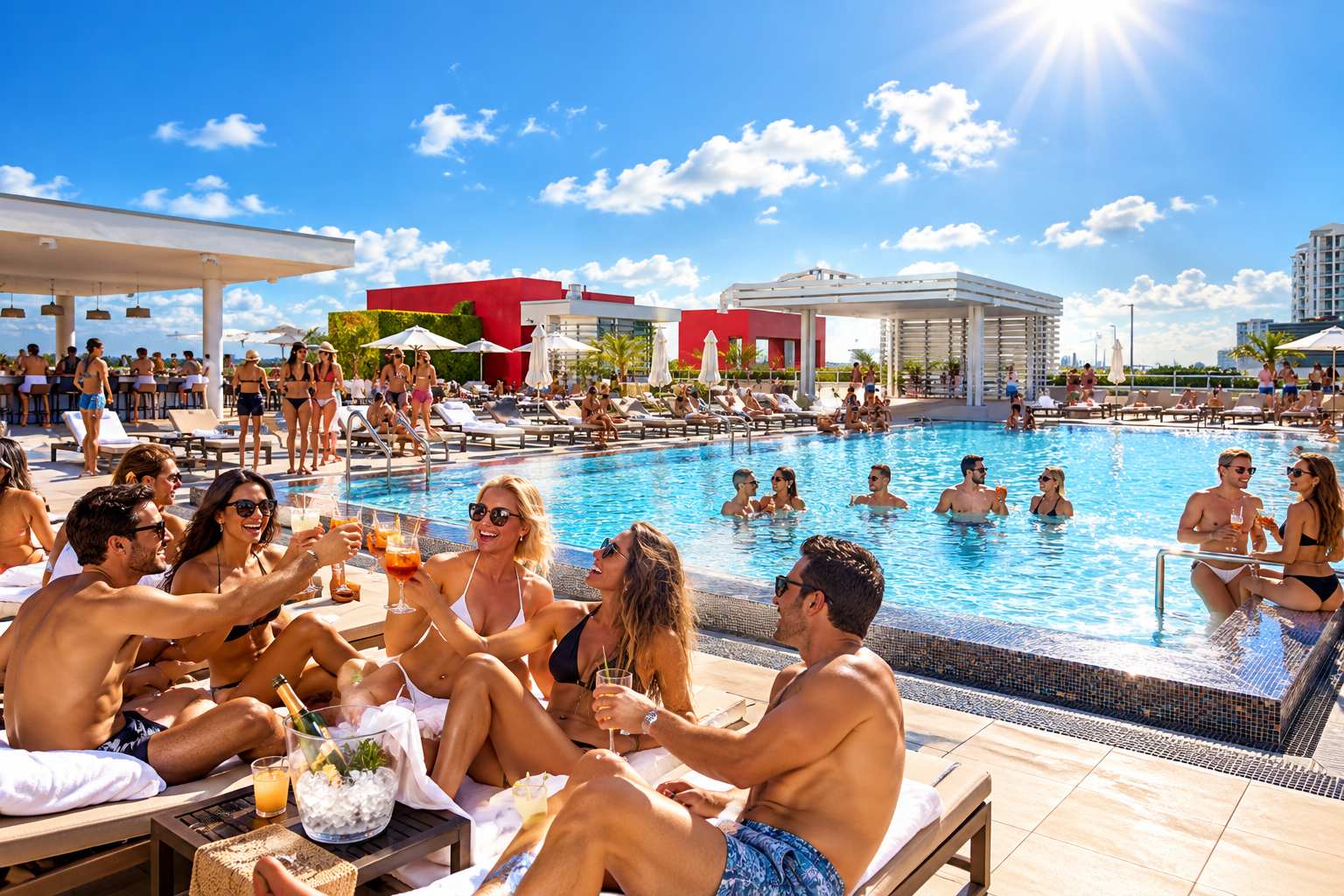 Featured Property Hollywood Beach Escape | Rooftop Pool & Spa