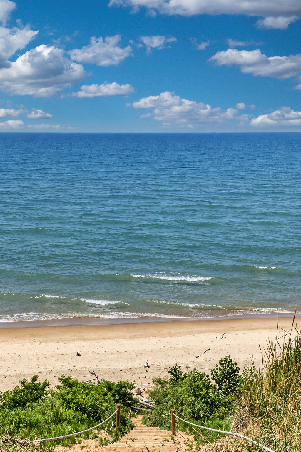 Private Path to the Private Beach | Steps Down to the Water’s Edge