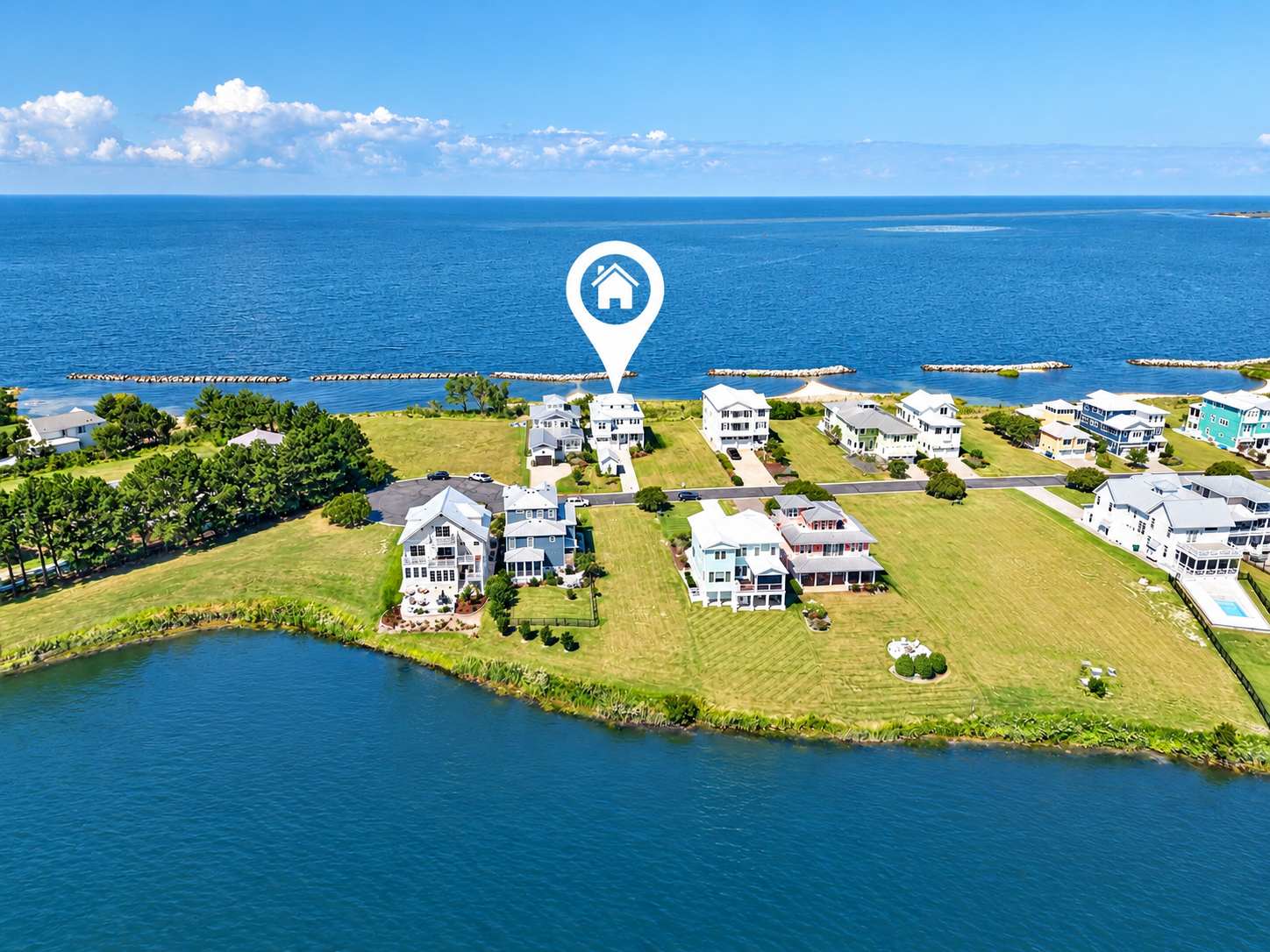 BayGlass Cove | Beachfront home in Bay Creek