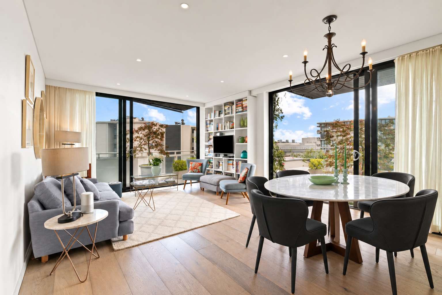 Luxury City Escape with Private Terrace Oasis