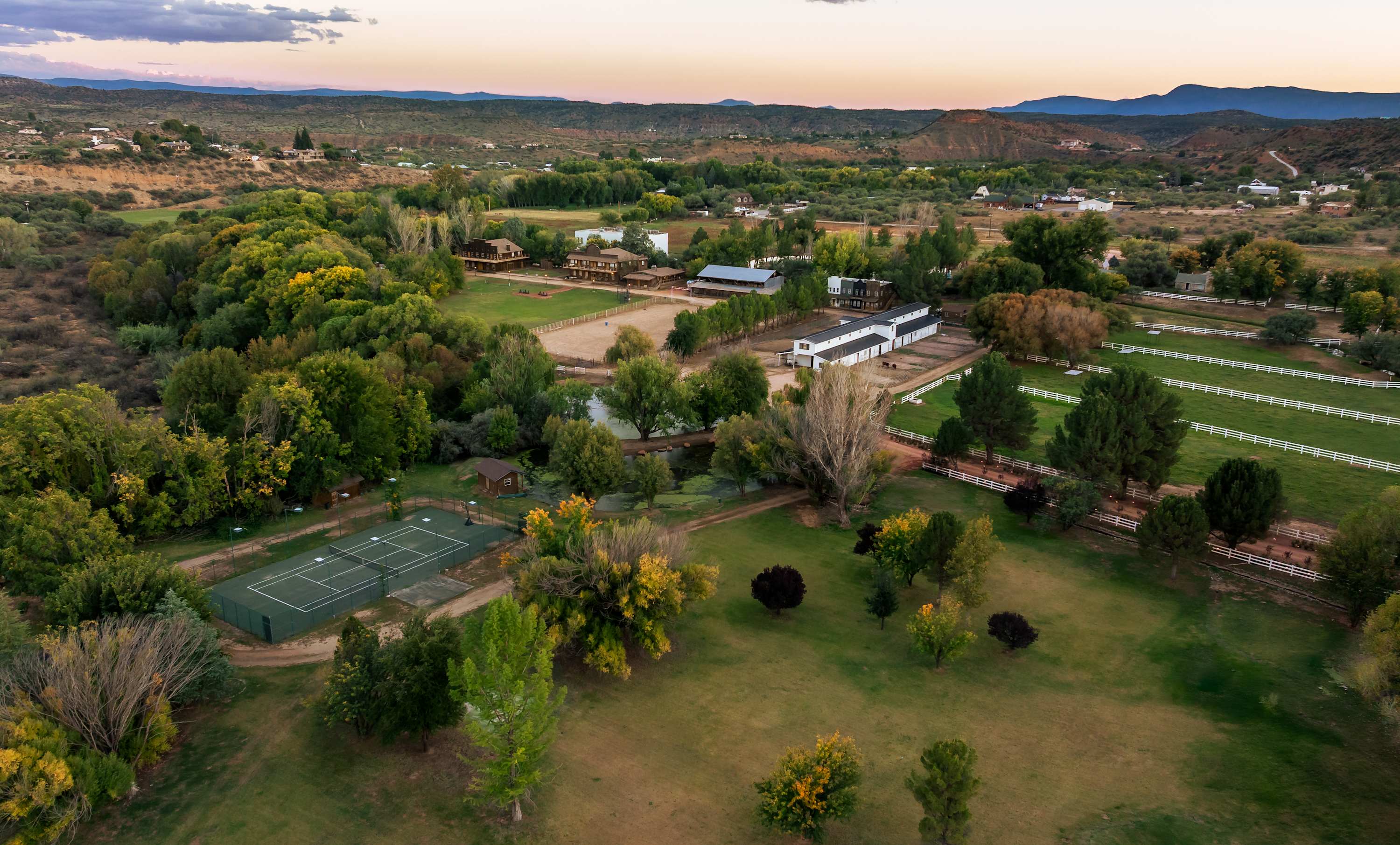 HÓZHÓ Springs on Oak Creek, a luxury vacation rental in Cornville, AZ 86325