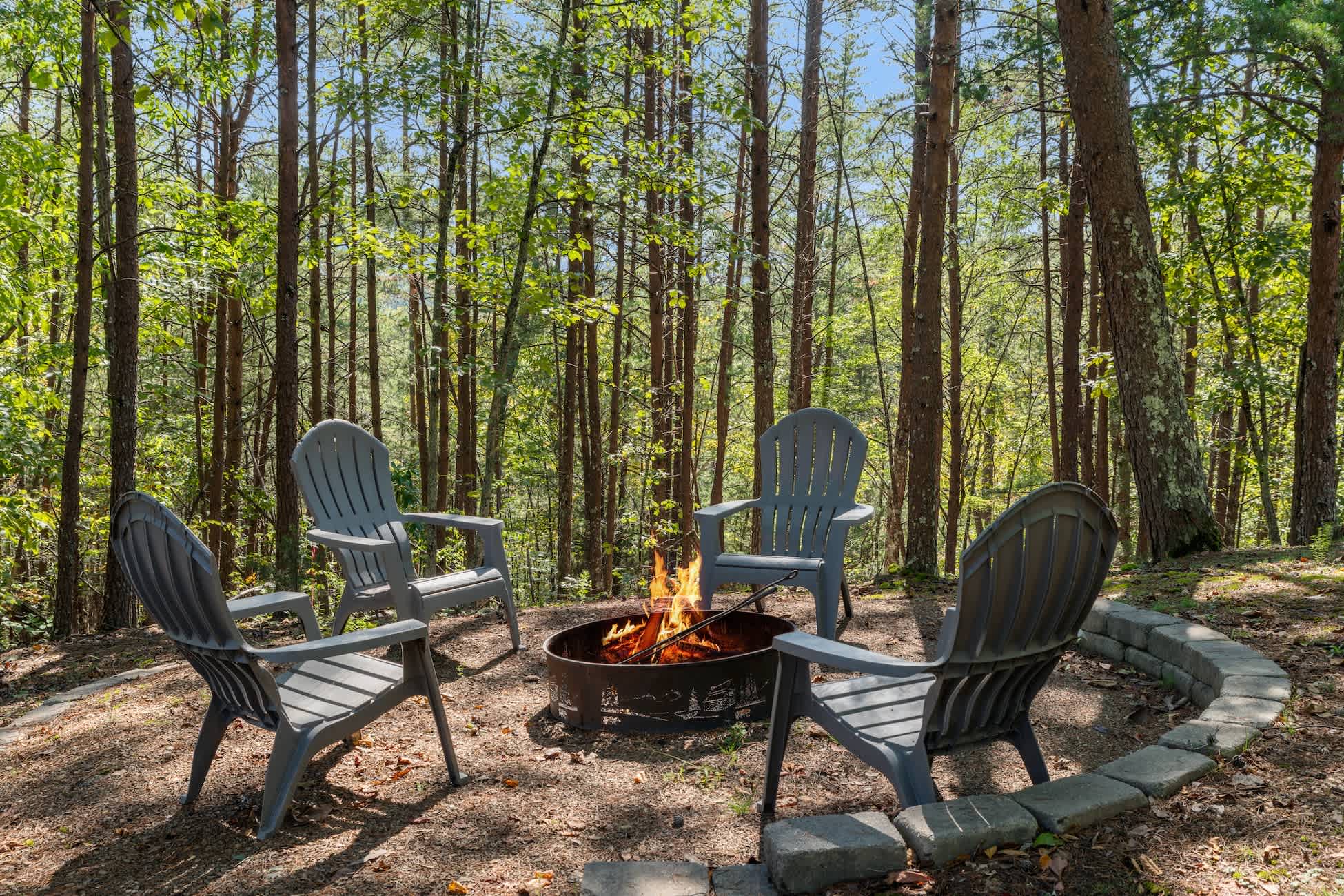 Fire pit area